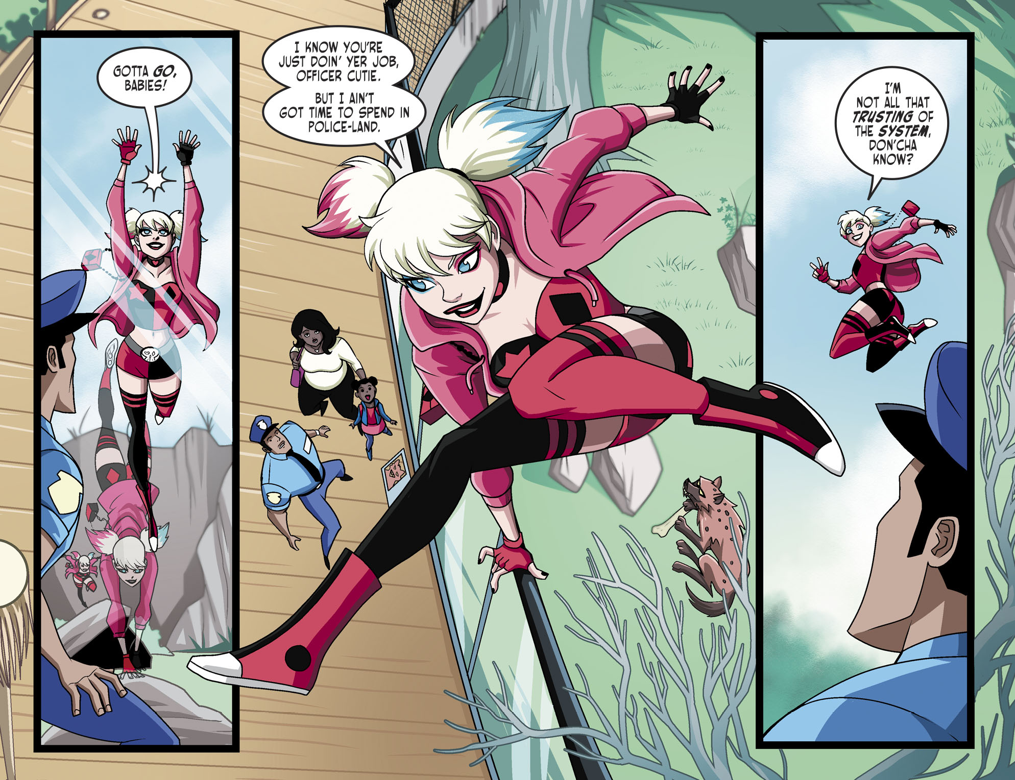 Read online Batman and Harley Quinn comic -  Issue #6 - 7
