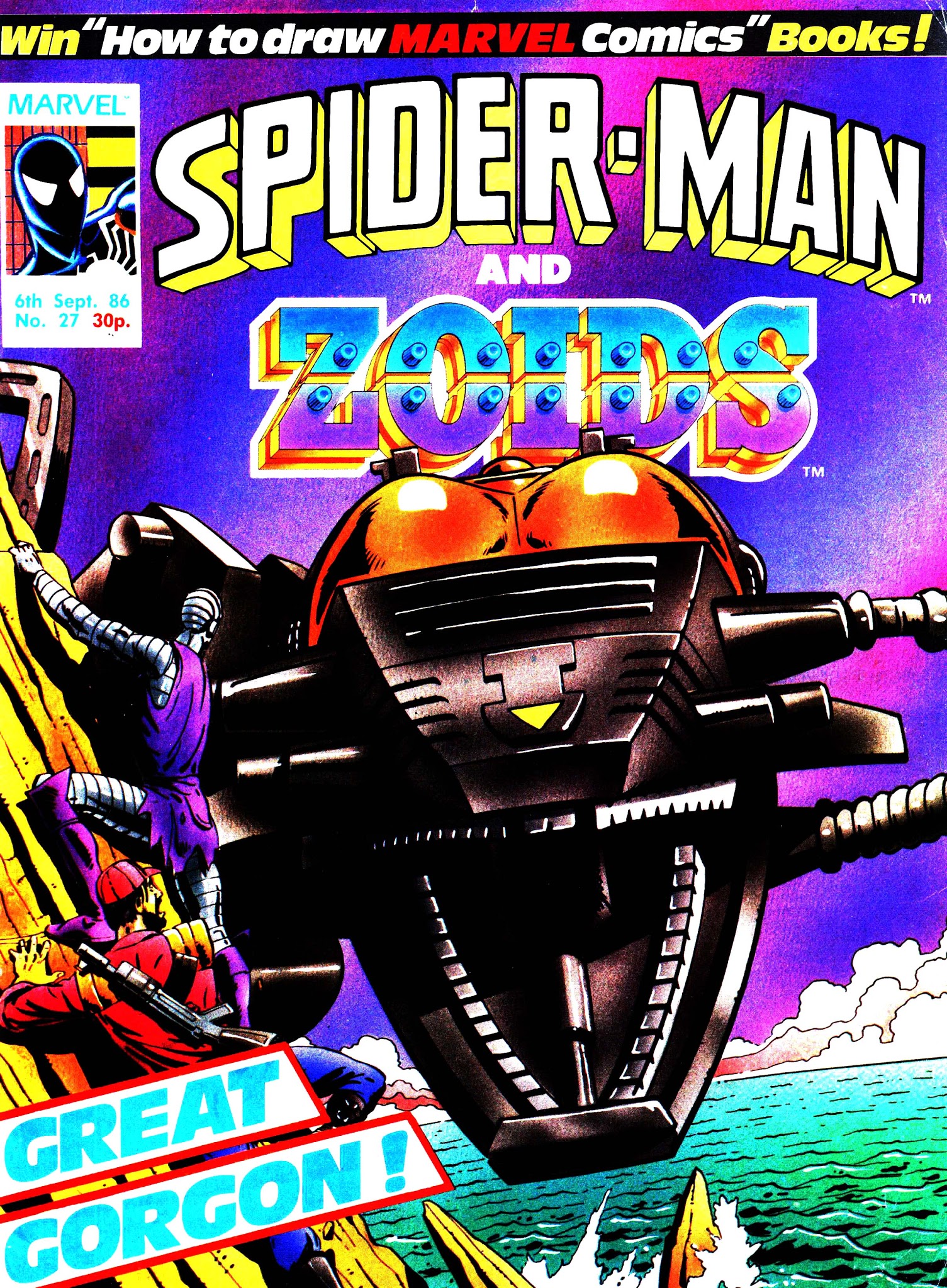 Read online Spider-Man and Zoids comic -  Issue #27 - 1