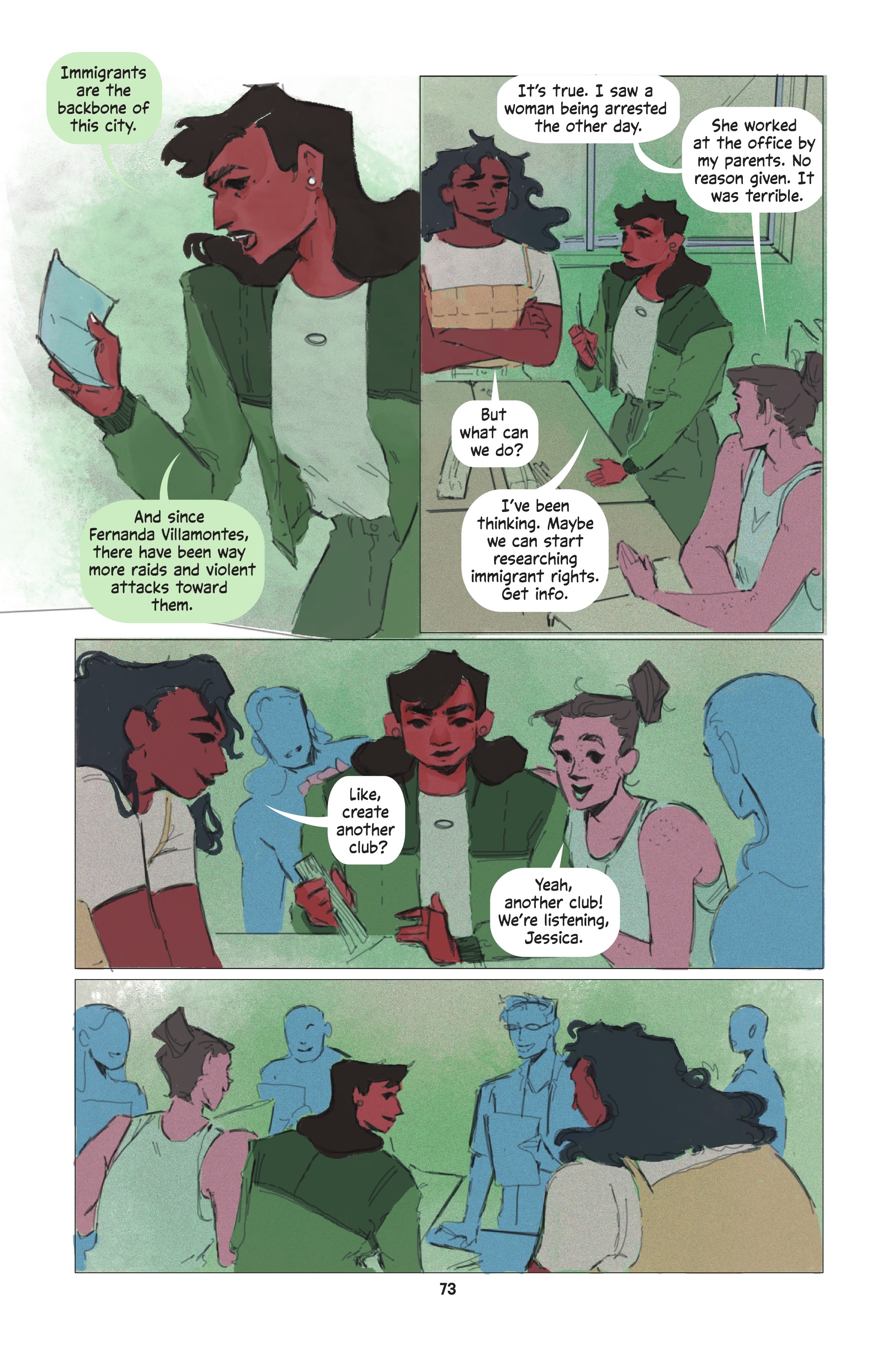 Read online Unearthed: A Jessica Cruz Story comic -  Issue # TPB (Part 1) - 69