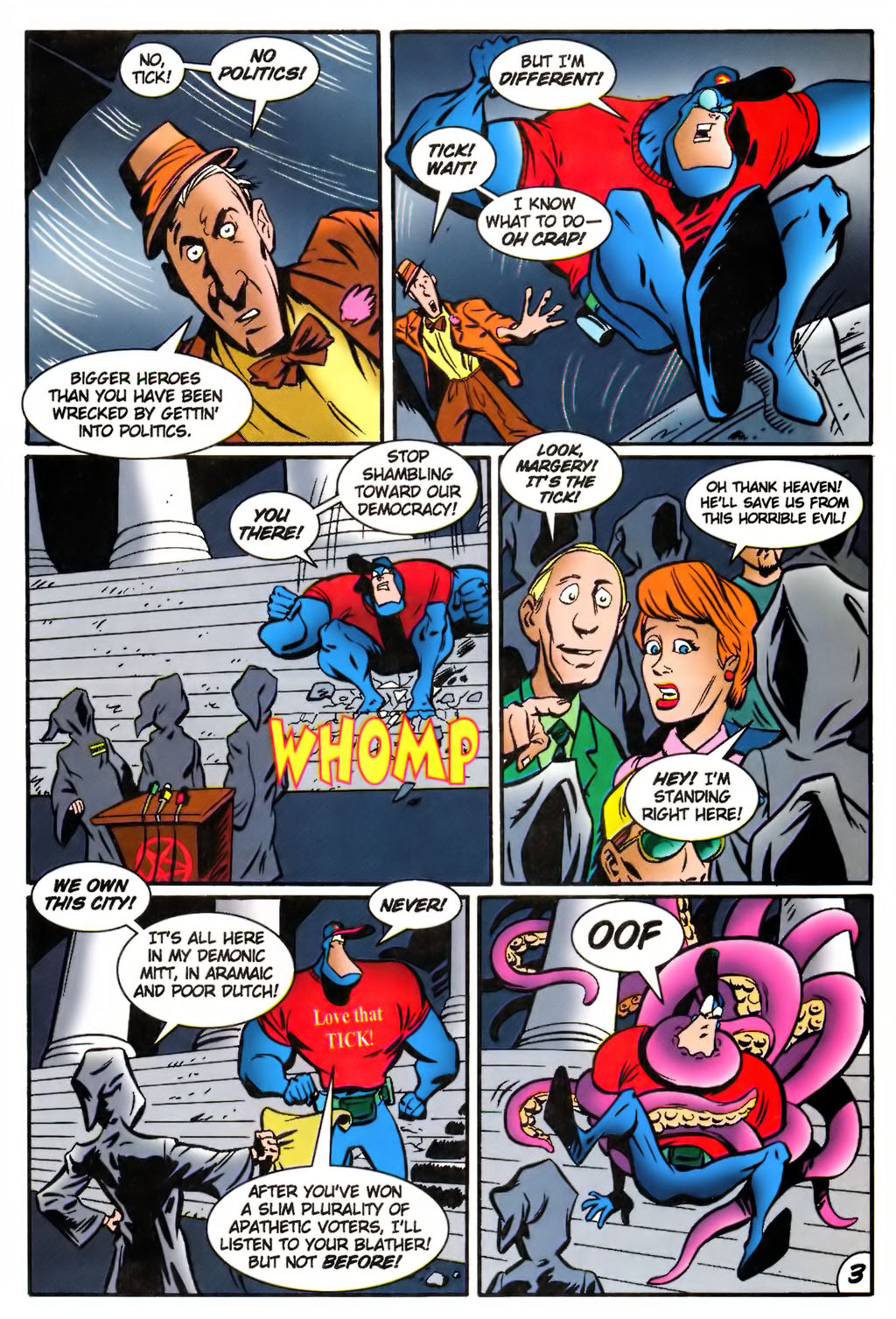 Read online The Tick: Days of Drama comic -  Issue #4 - 5
