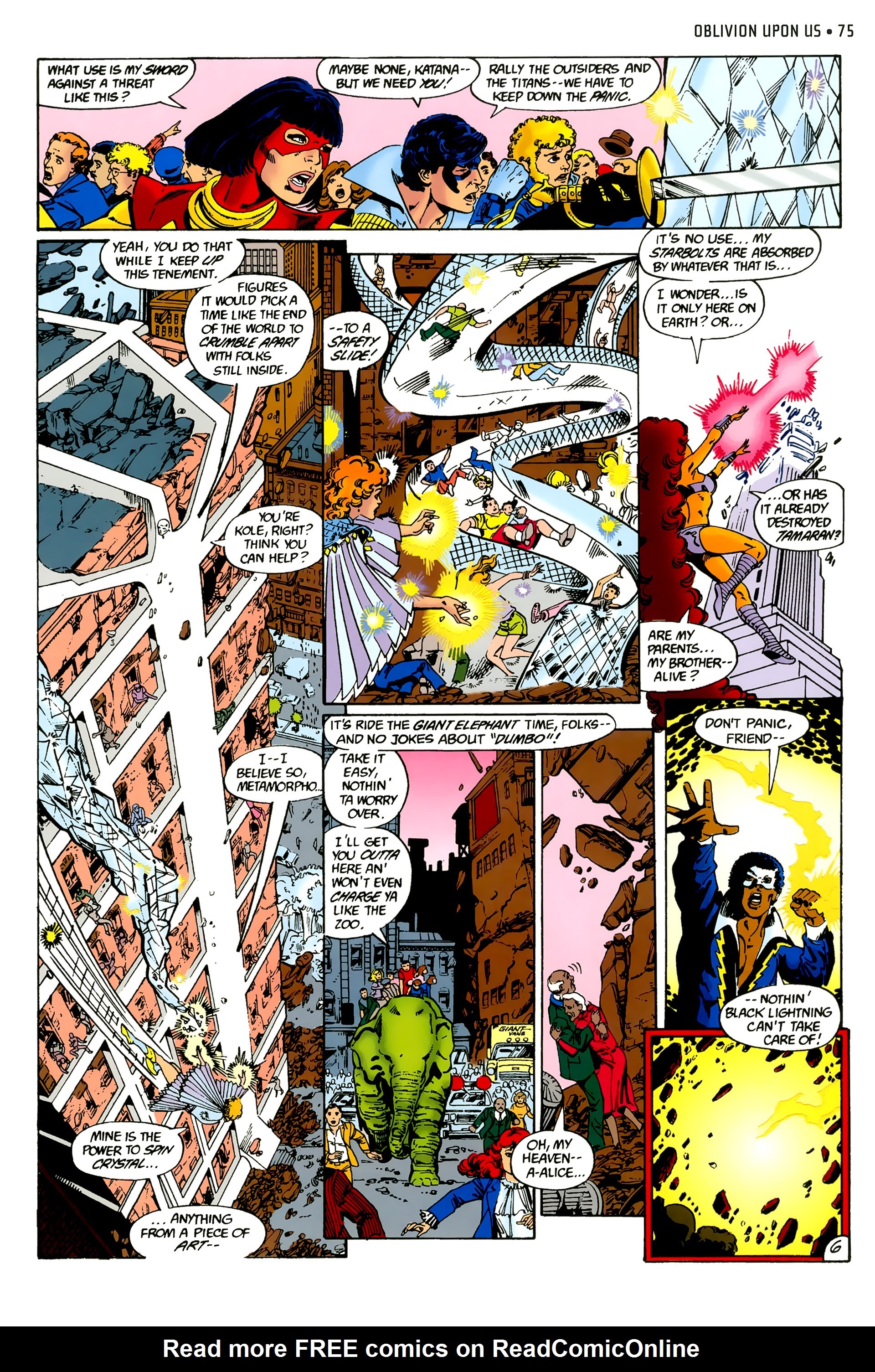 Read online Crisis on Infinite Earths (1985) comic -  Issue # _Absolute Edition 1 (Part 1) - 70