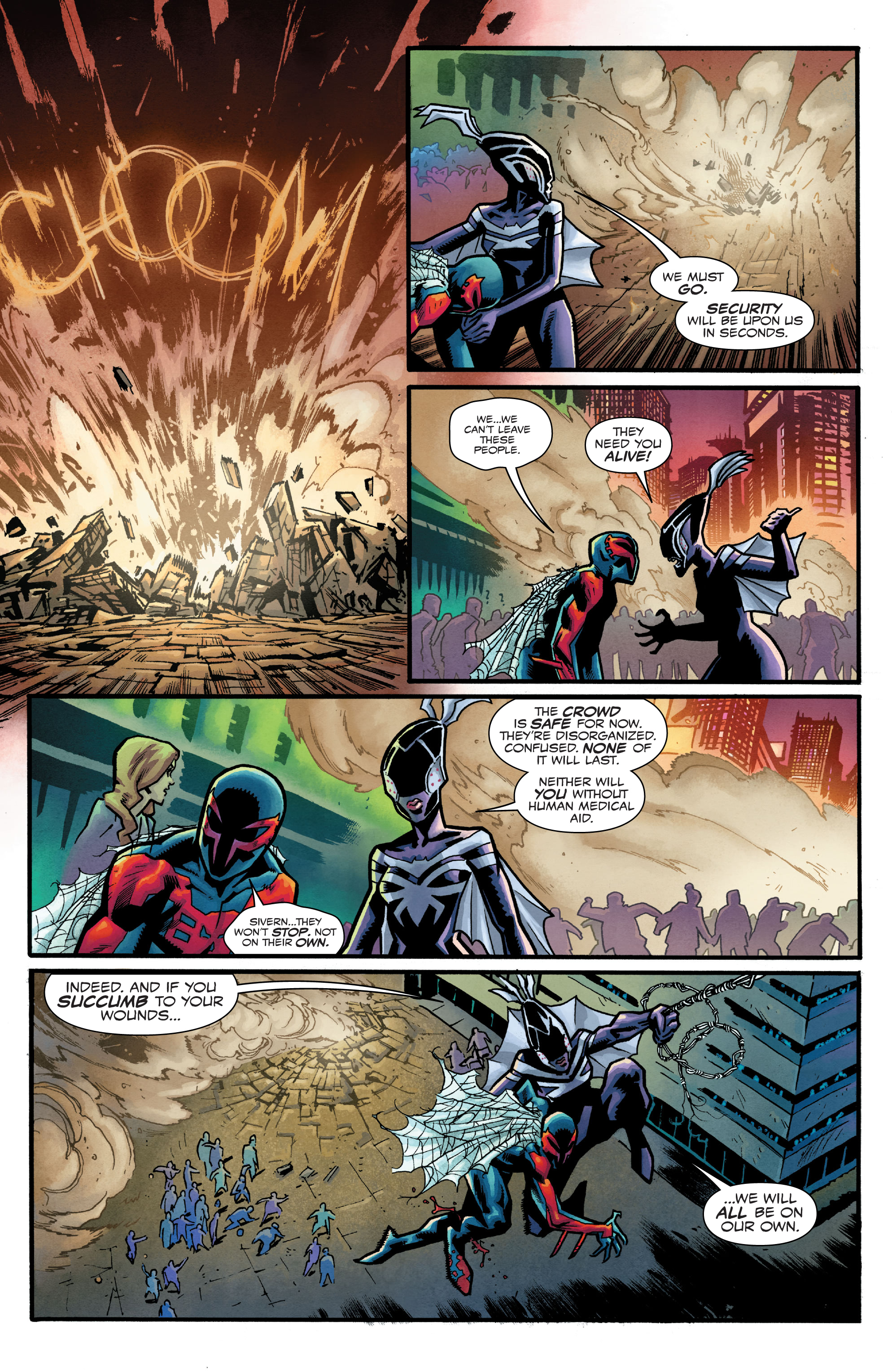 Read online Spider-Man 2099: Dark Genesis comic -  Issue #1 - 17