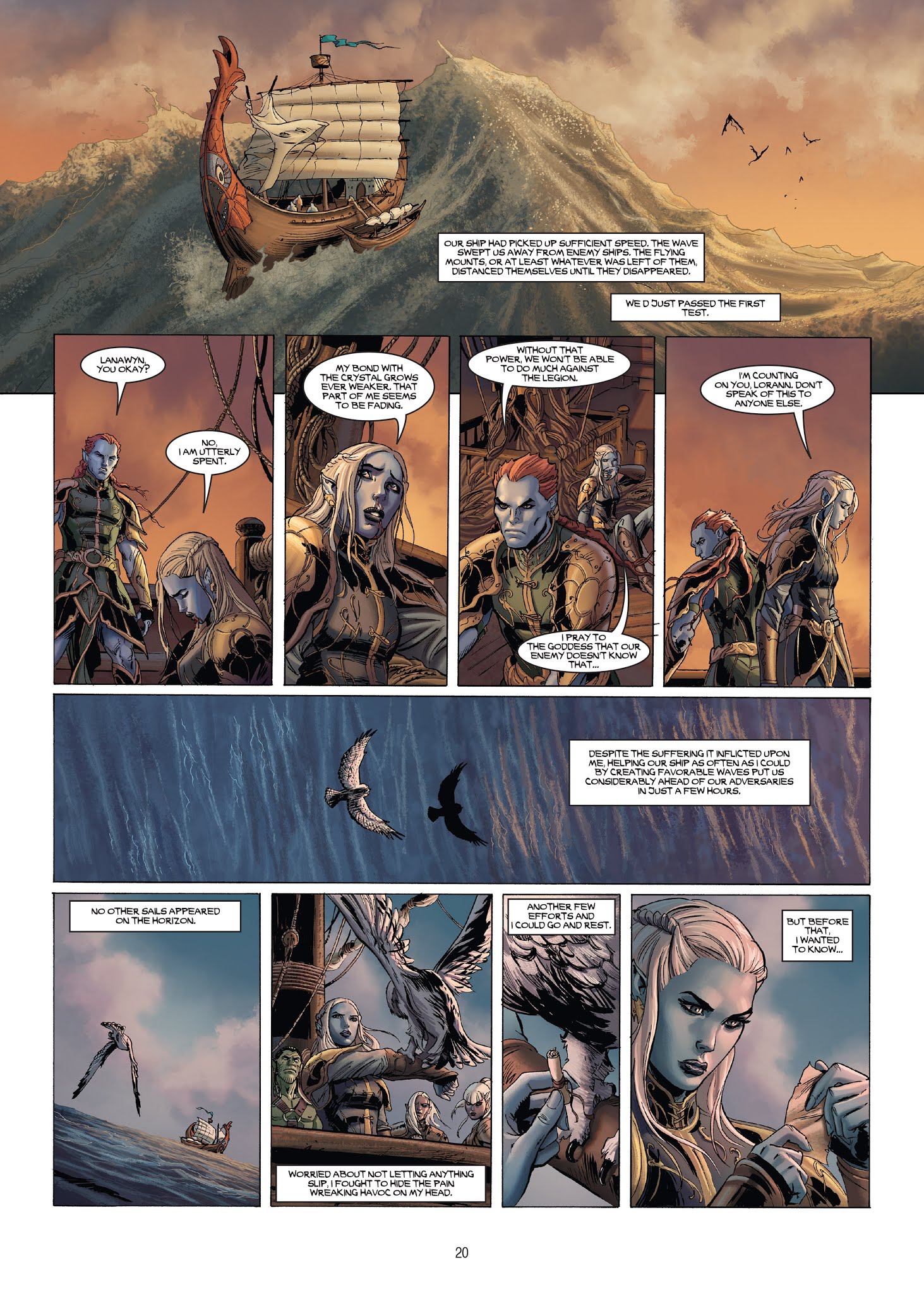 Read online Elves comic -  Issue #21 - 19