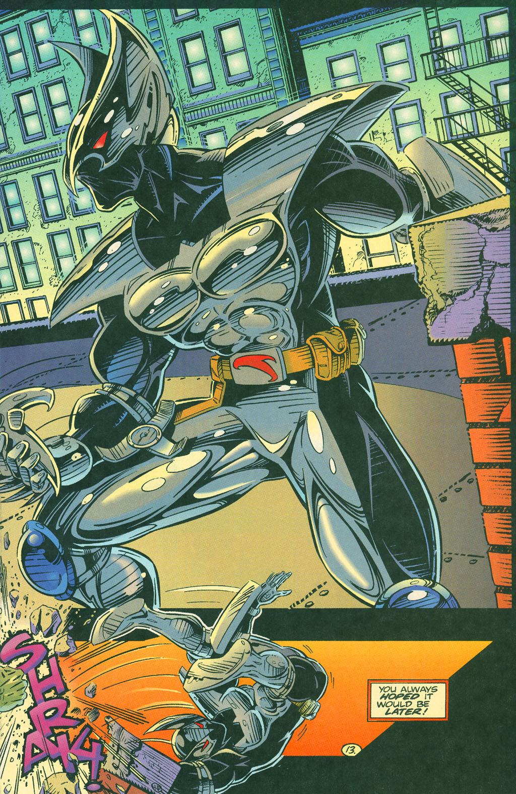 Read online ShadowHawk comic -  Issue #4 - 17