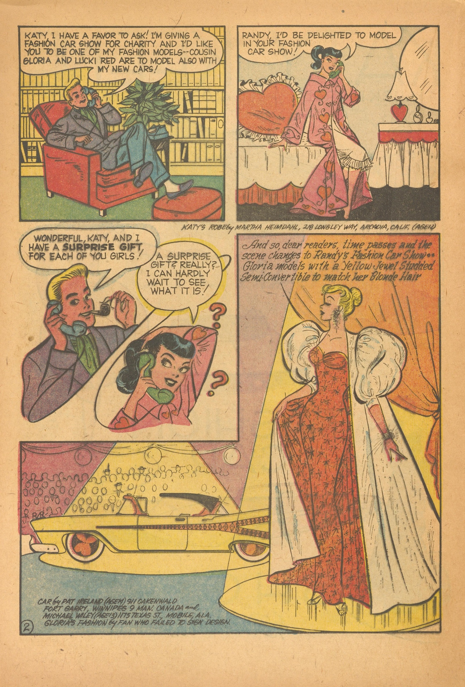 Read online Katy Keene Fashion Book comic -  Issue #22 - 22