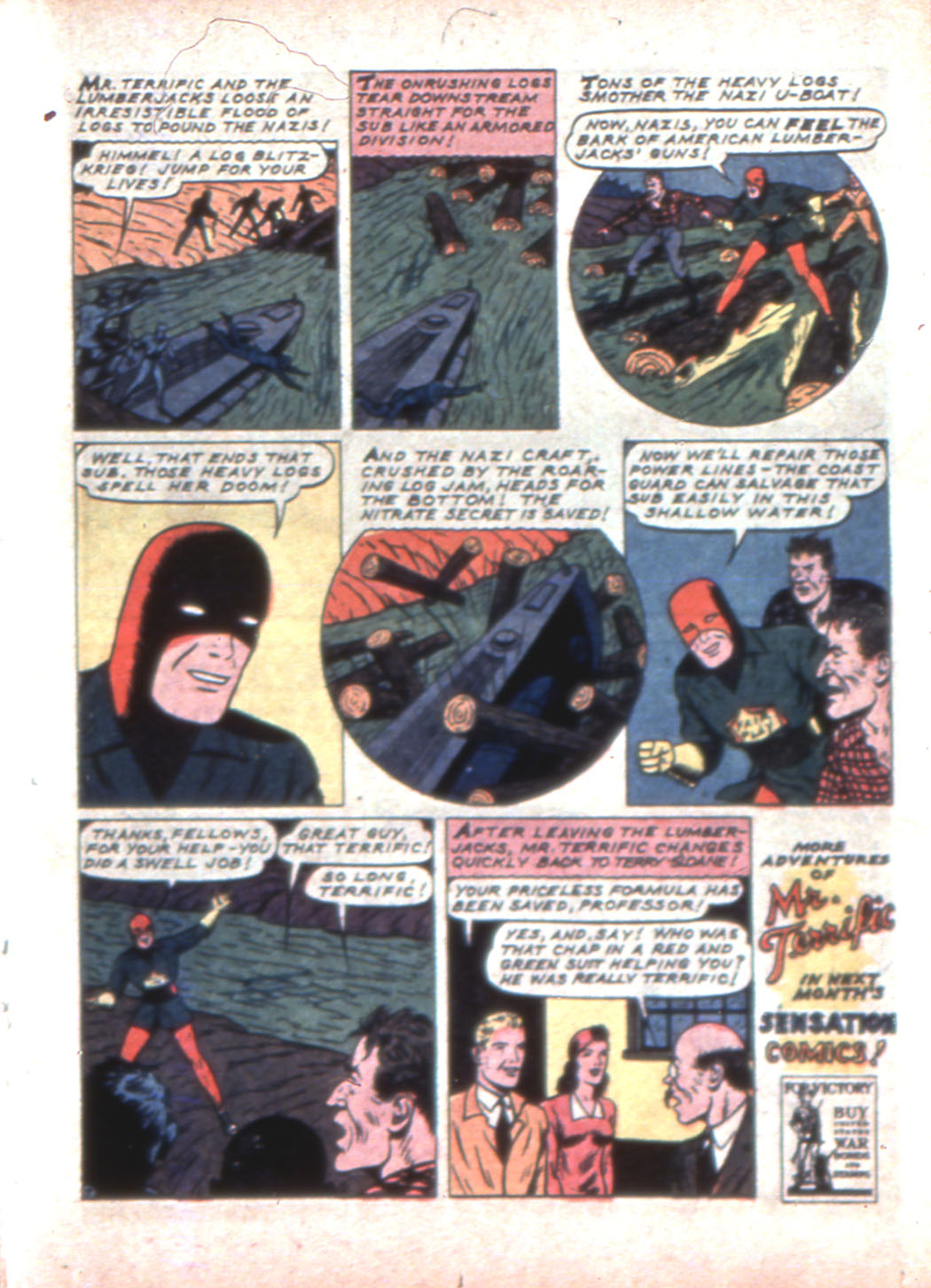 Read online Sensation (Mystery) Comics comic -  Issue #11 - 31