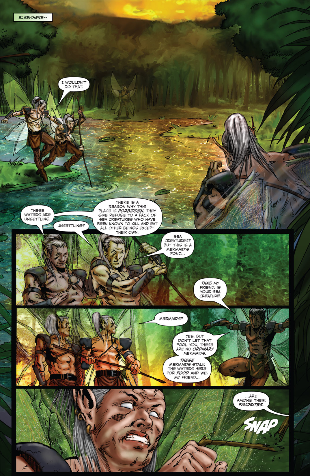 Read online Grimm Fairy Tales: Tales From Neverland comic -  Issue #1 - 10