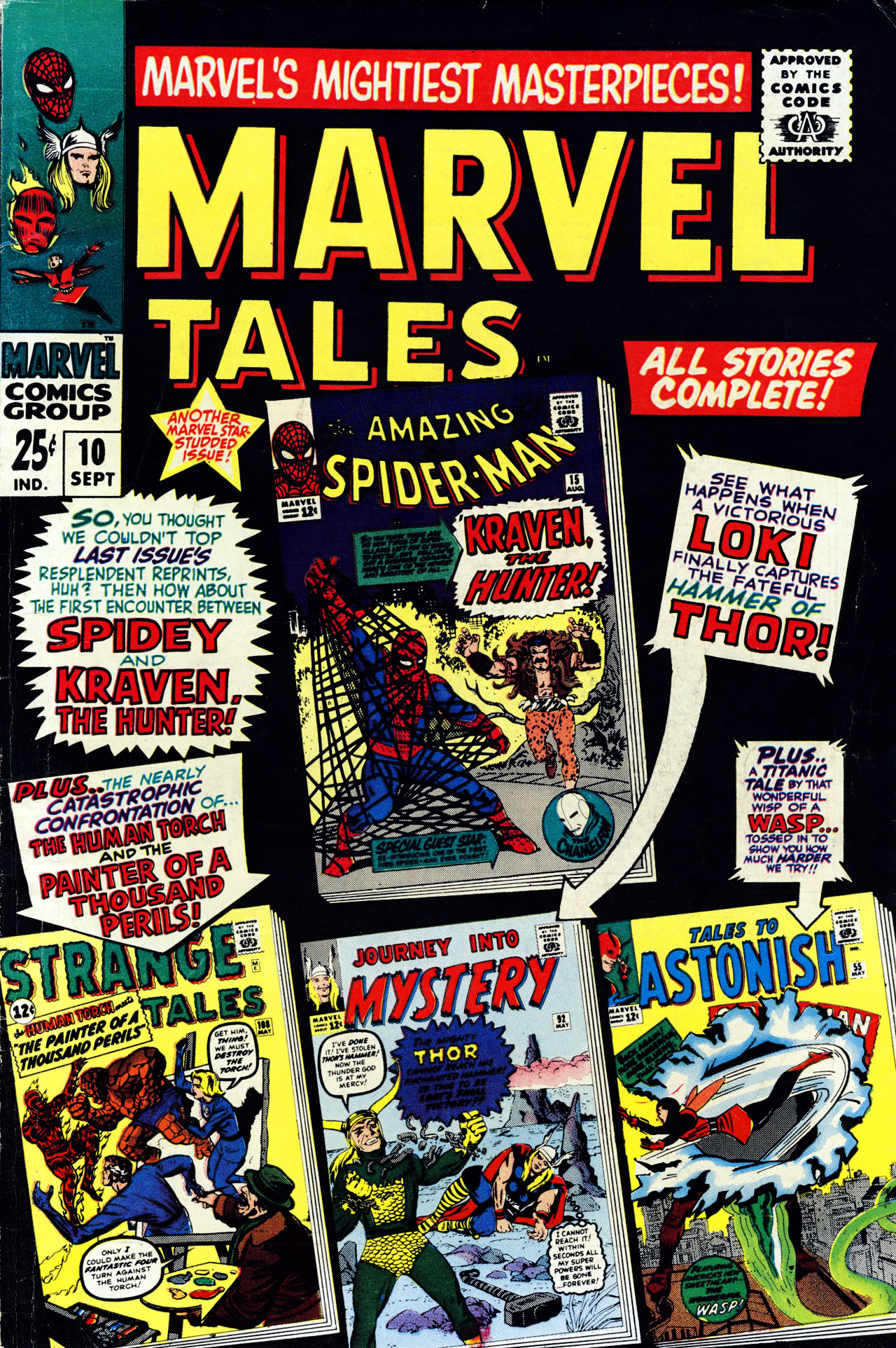 Read online Marvel Tales (1964) comic -  Issue #10 - 1