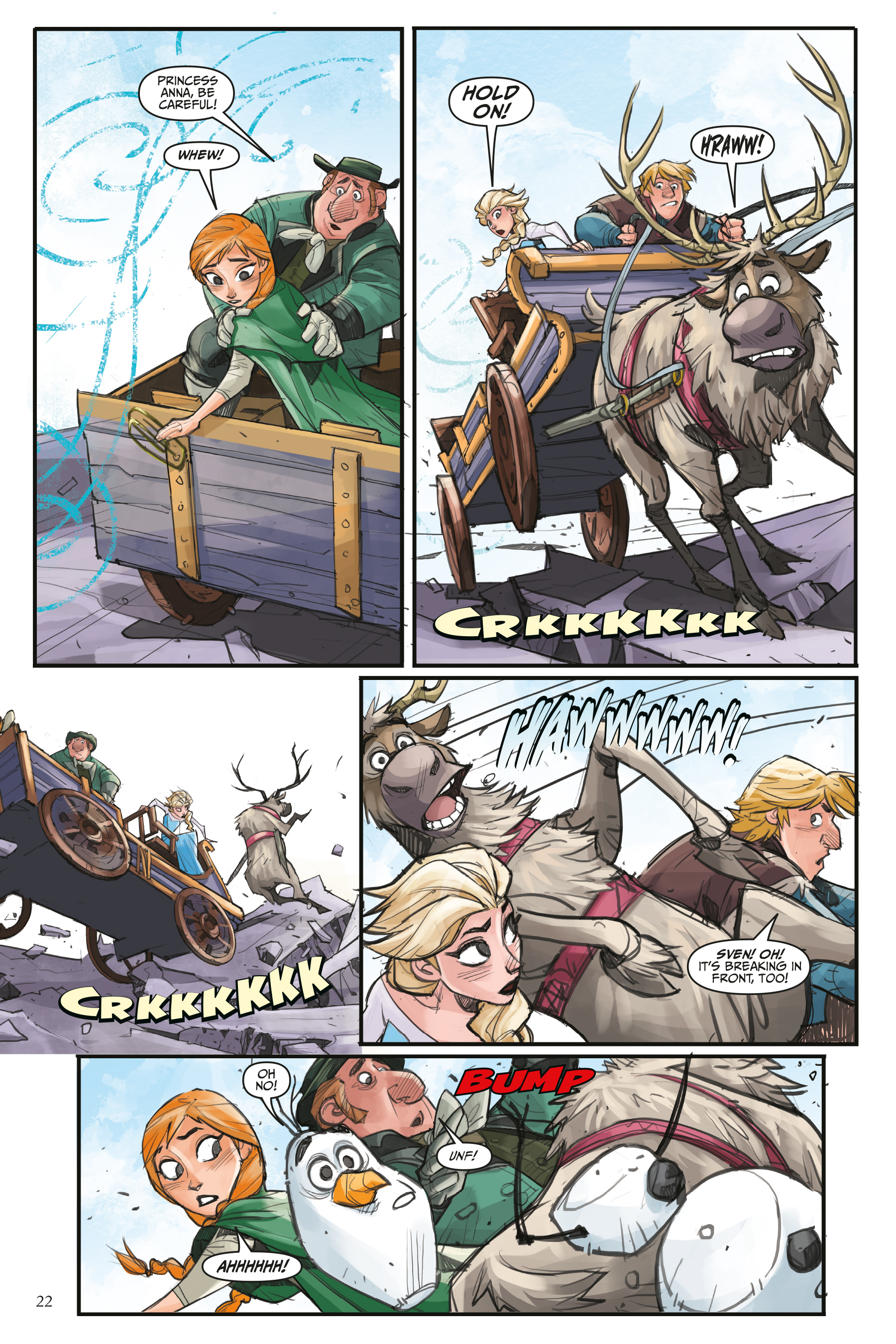 Read online Disney Frozen: Reunion Road comic -  Issue # _TPB - 21