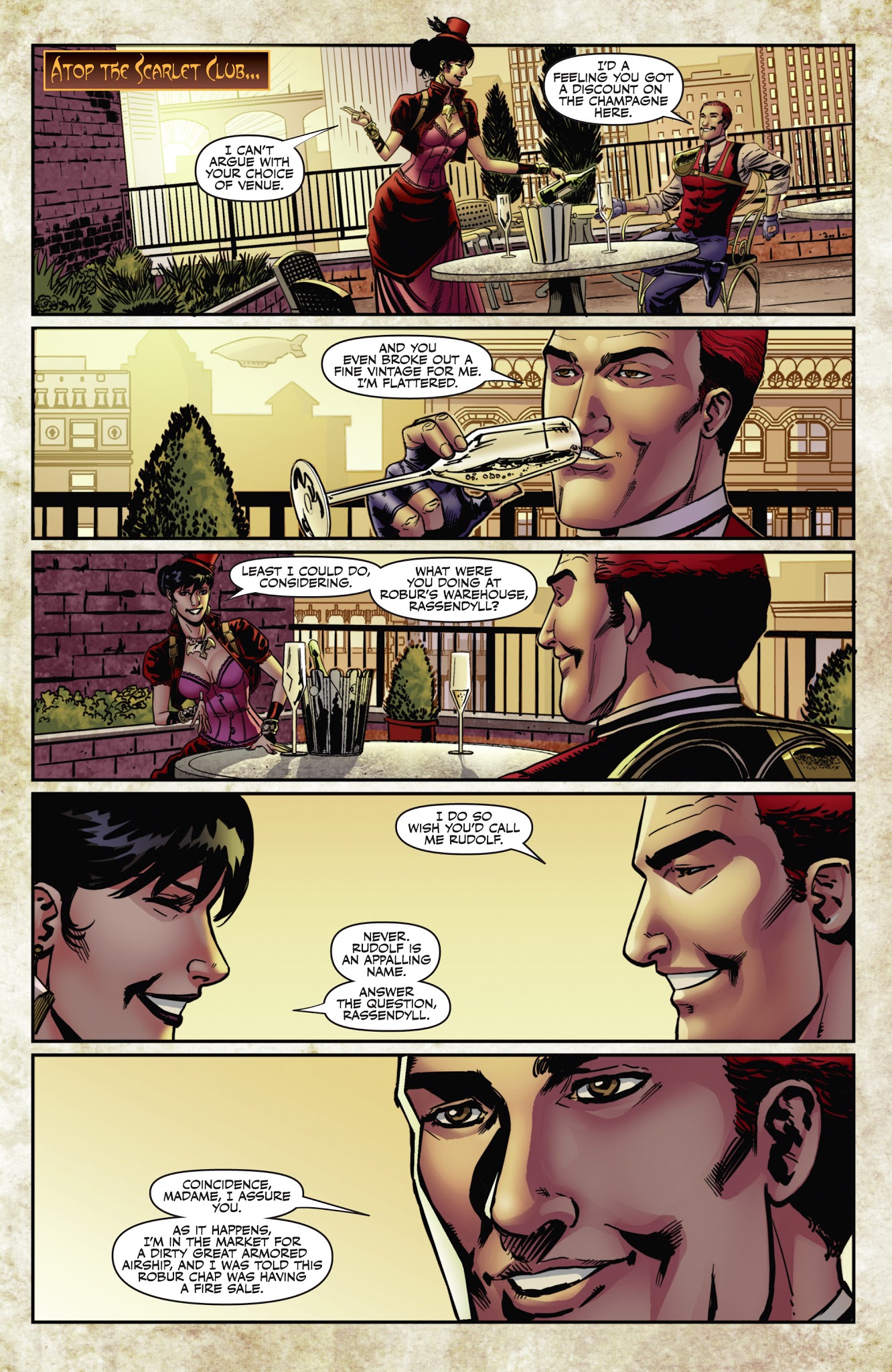 Read online Legenderry: Vampirella comic -  Issue #3 - 3