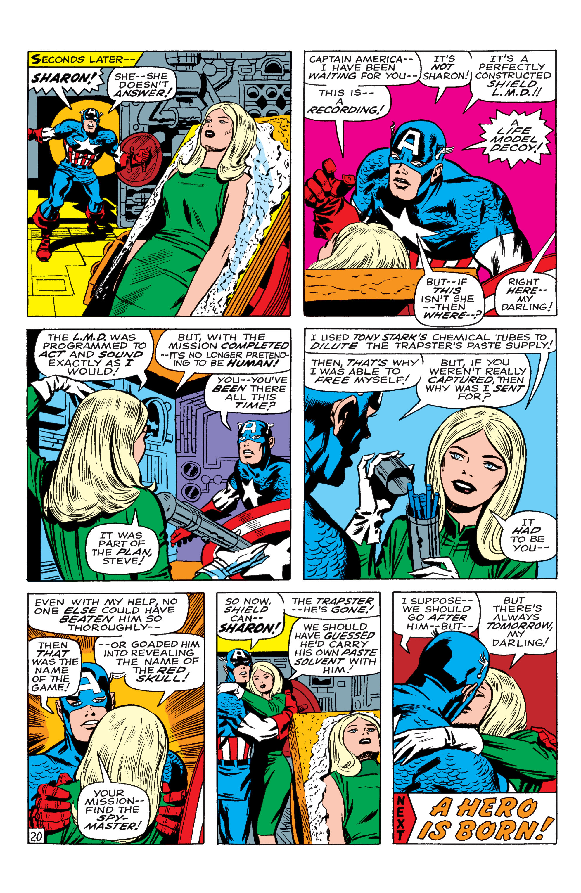 Read online Marvel Masterworks: Captain America comic -  Issue # TPB 3 (Part 2) - 72