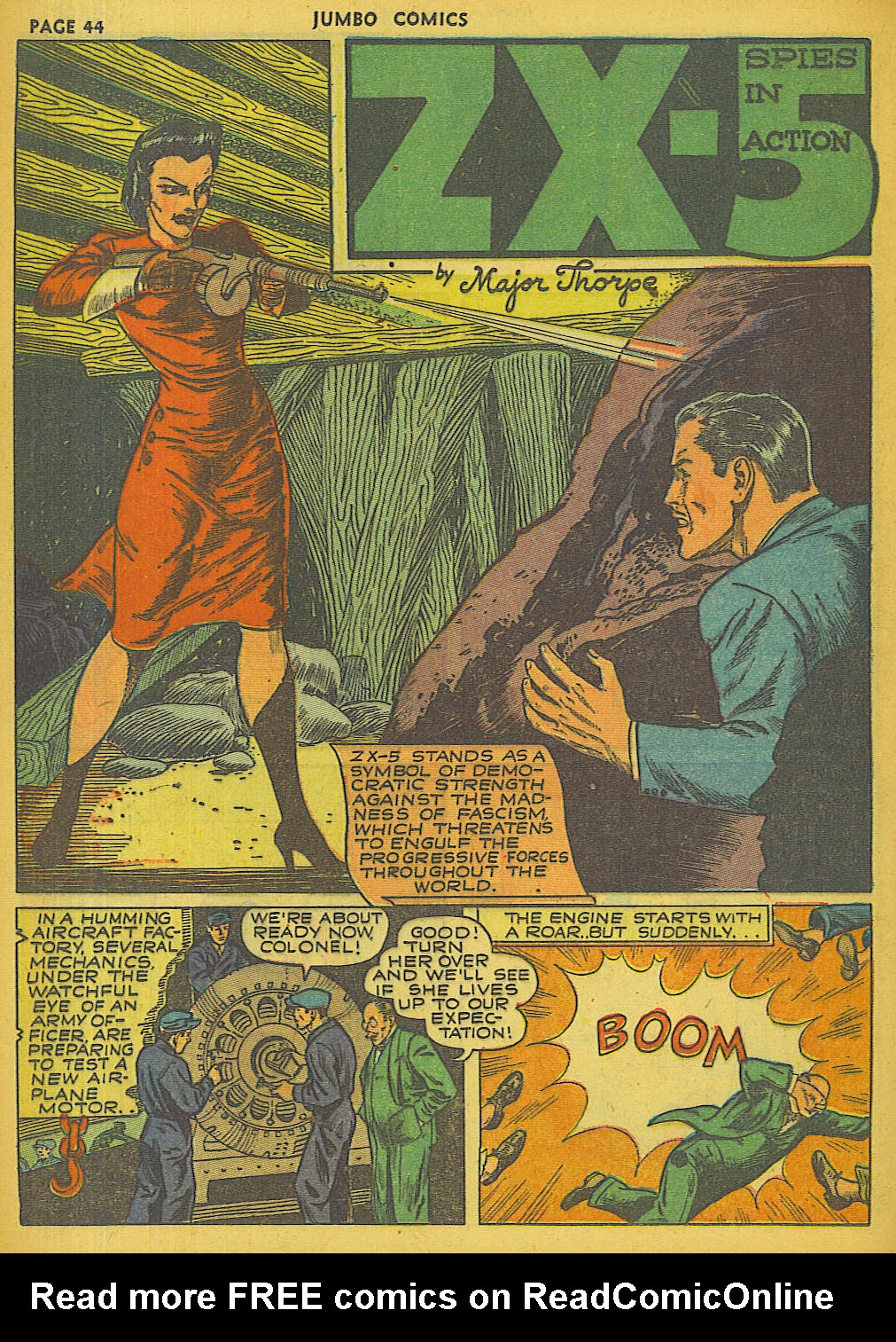 Read online Jumbo Comics comic -  Issue #38 - 46