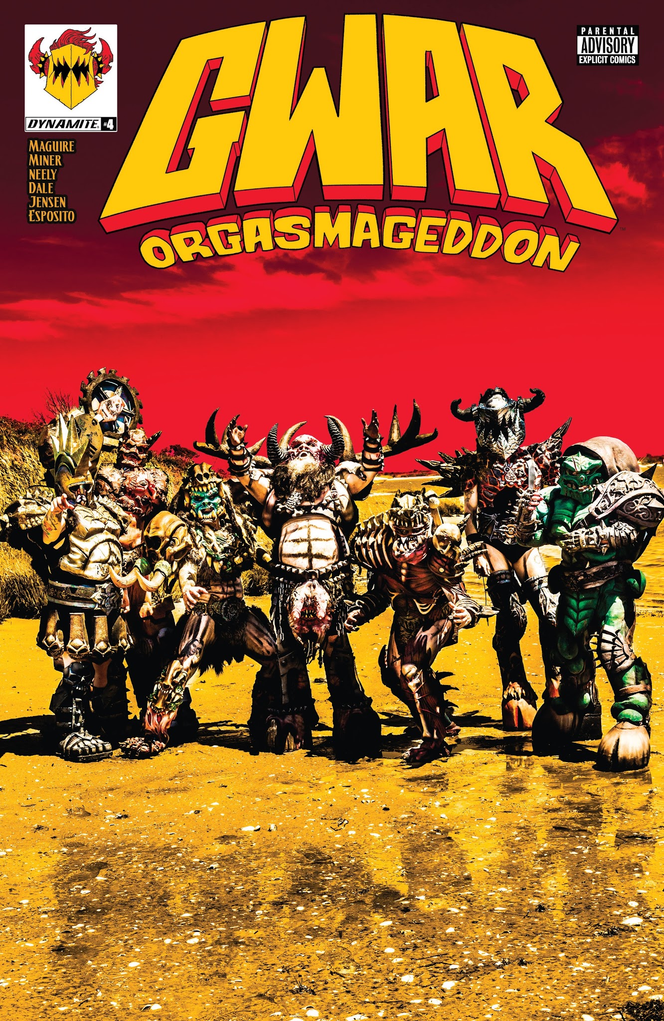 Read online Gwar: Orgasmageddon comic -  Issue #4 - 3