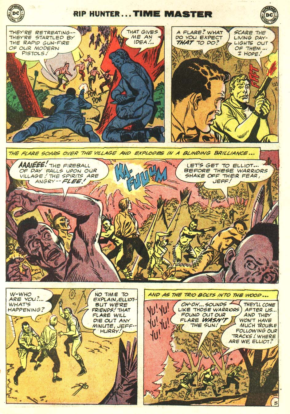 Read online Rip Hunter...Time Master comic -  Issue #1 - 6