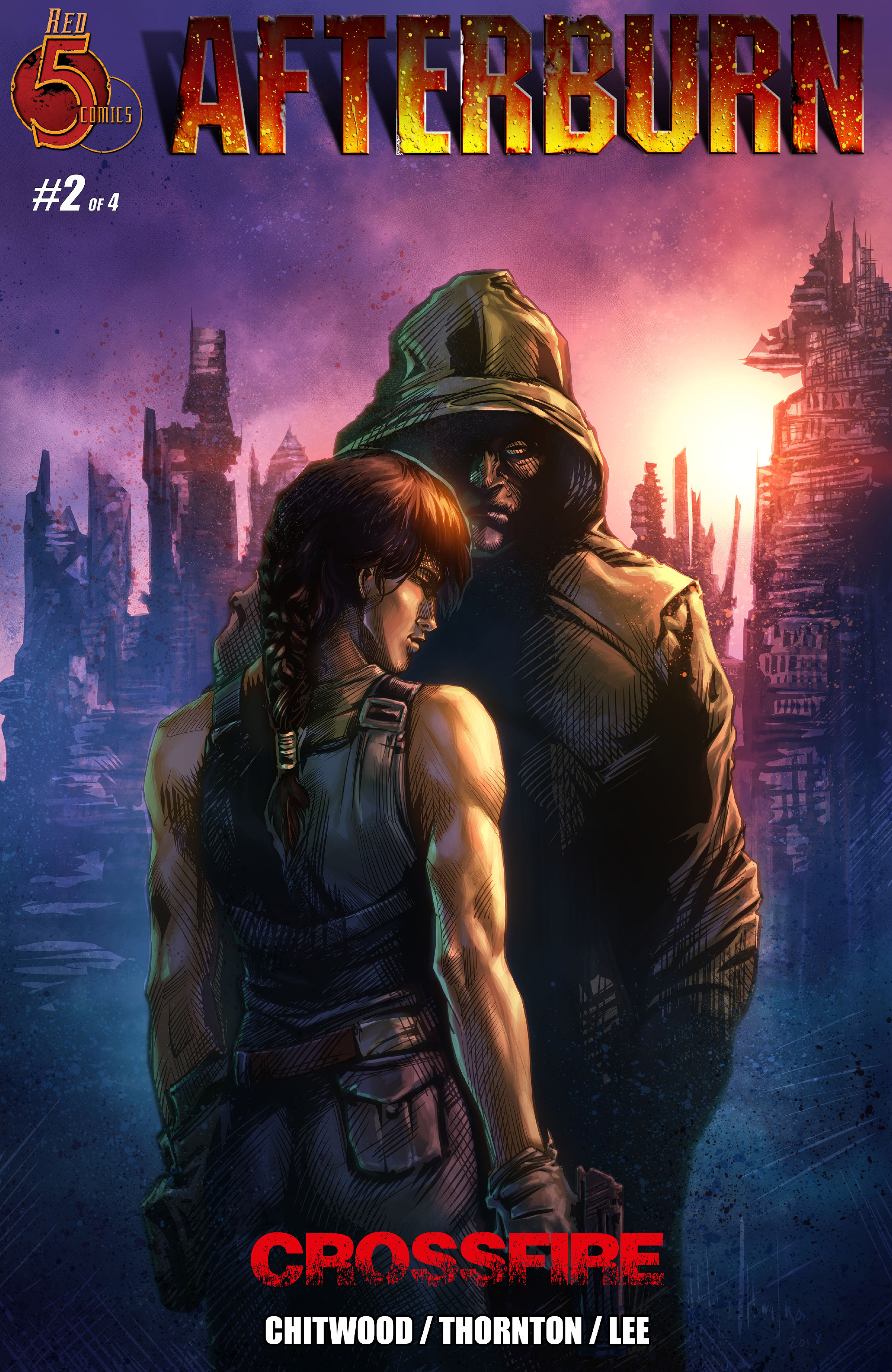 Read online Afterburn: Crossfire comic -  Issue #2 - 1