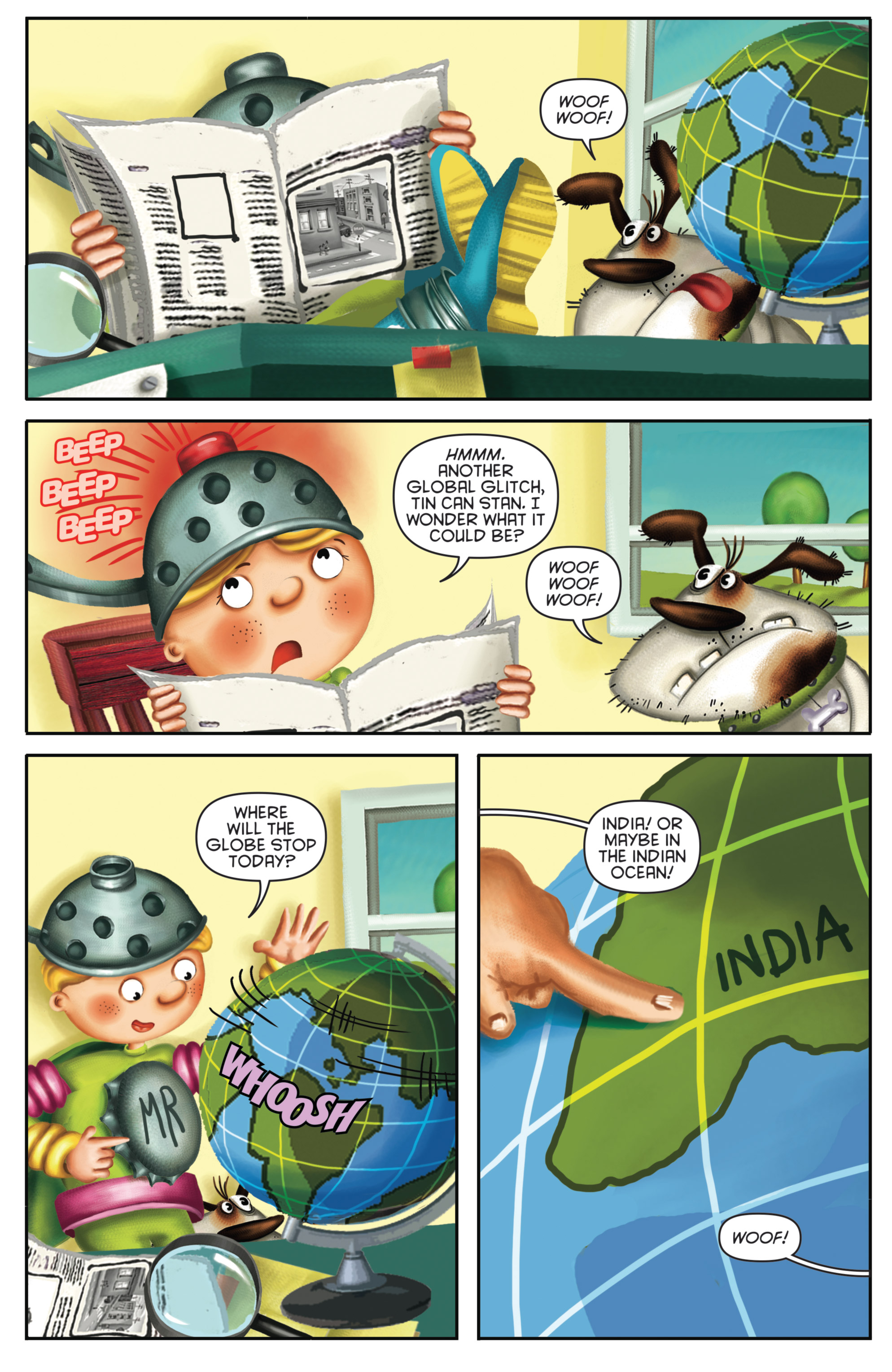 Read online Michael Recycle comic -  Issue #4 - 5