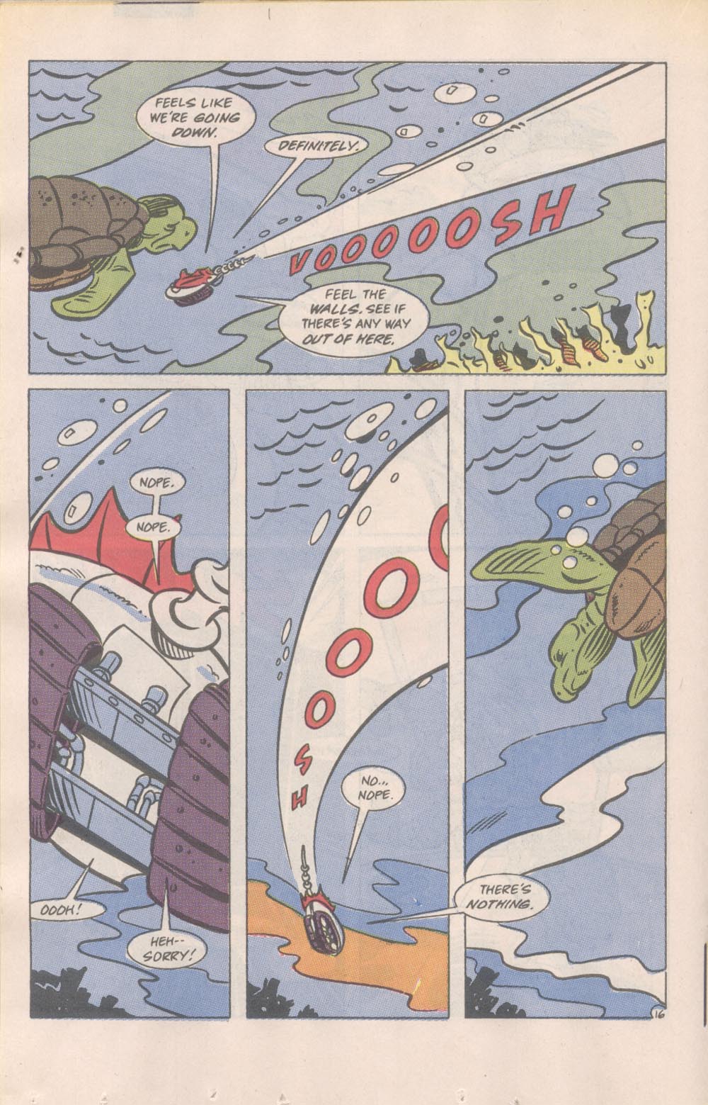 Read online Teenage Mutant Ninja Turtles Adventures (1989) comic -  Issue #16 - 17
