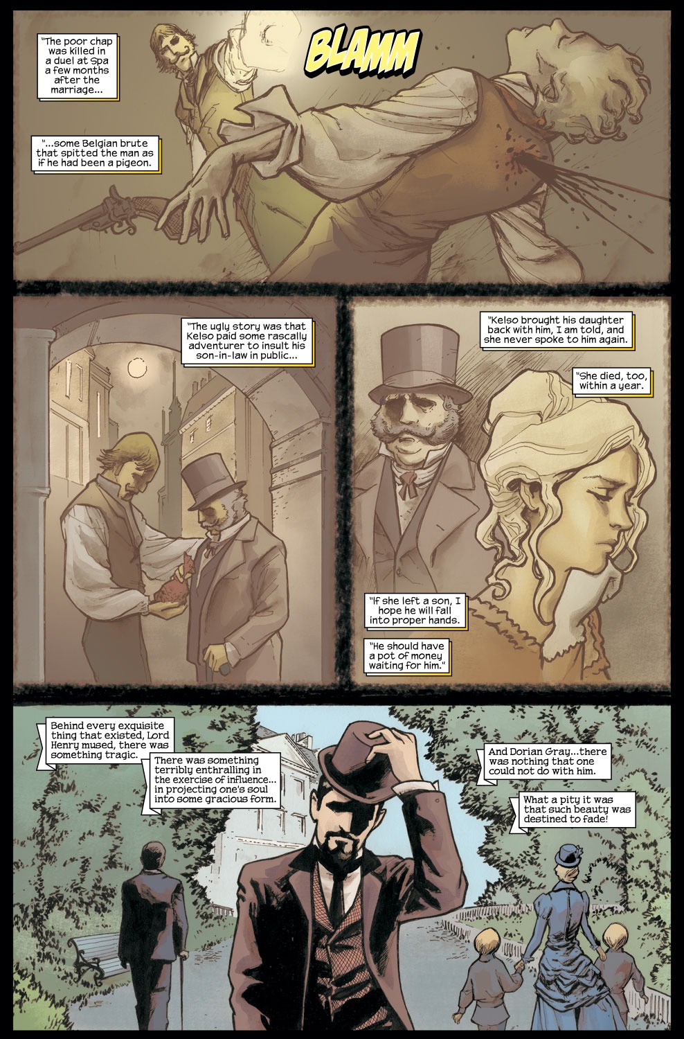 Read online Marvel Illustrated: The Picture of Dorian Gray comic -  Issue #1 - 13