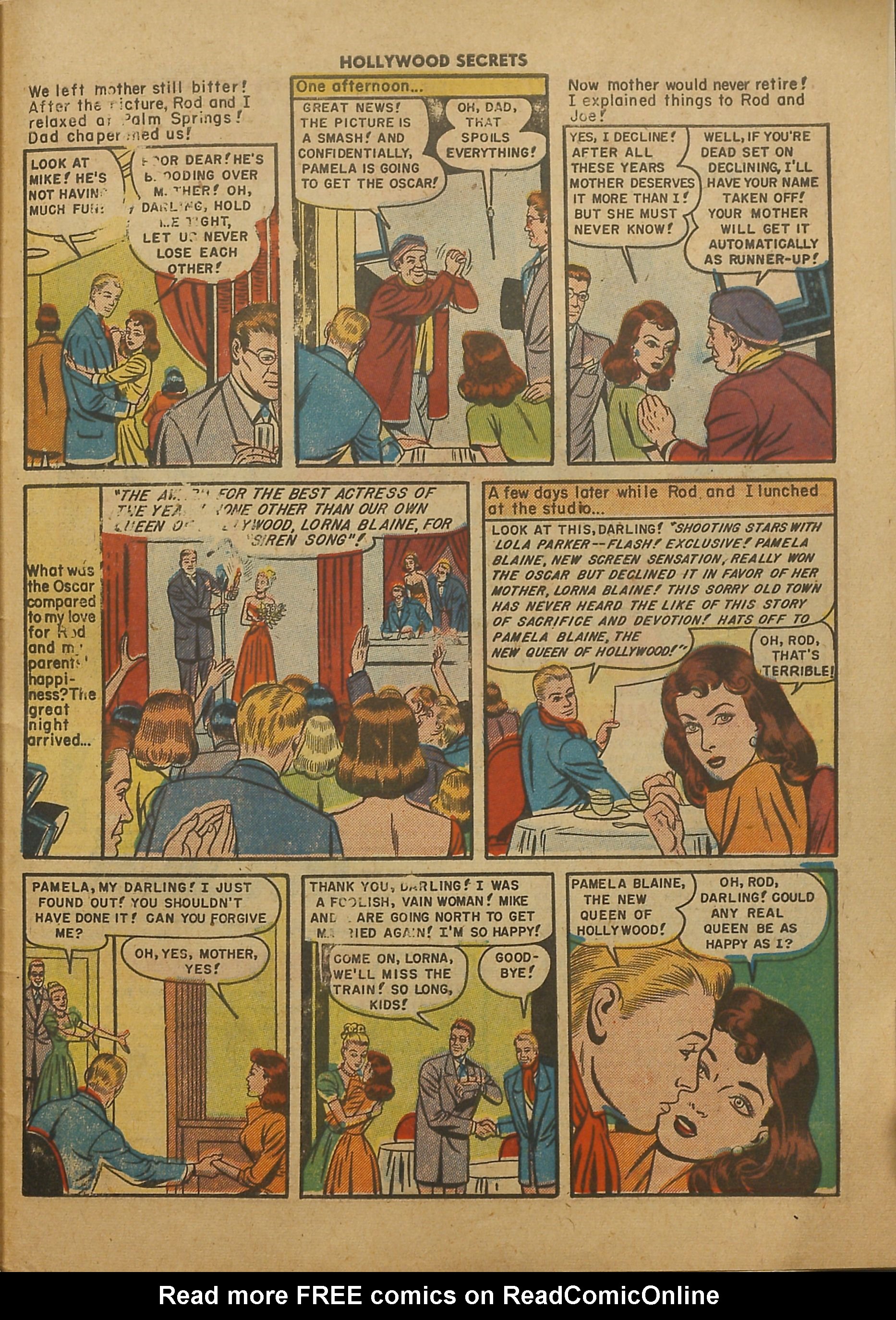 Read online Hollywood Secrets comic -  Issue #4 - 33