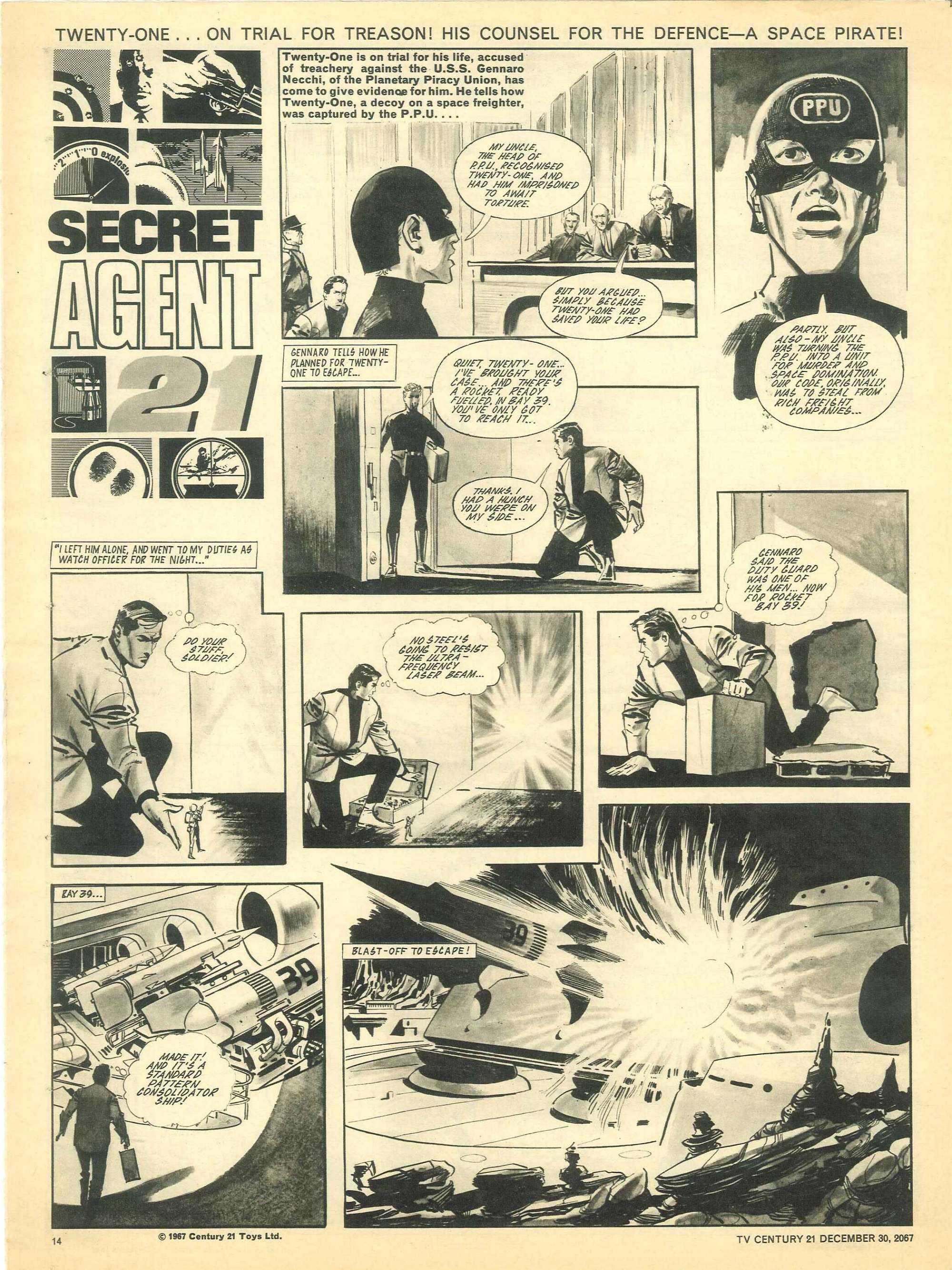 Read online TV Century 21 (TV 21) comic -  Issue #154 - 13