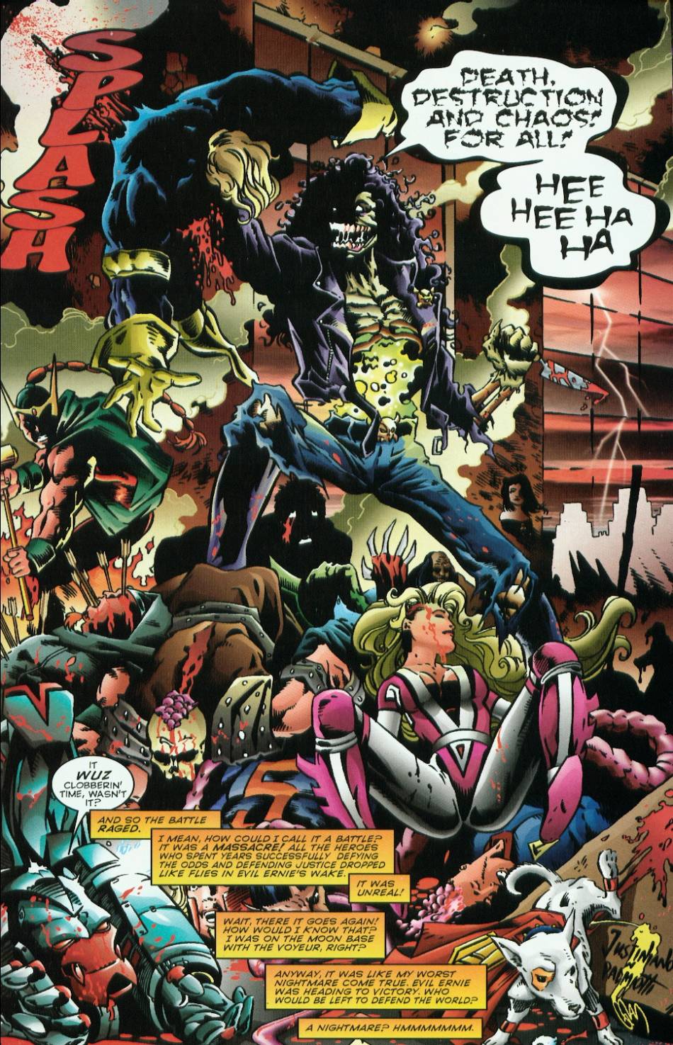 Read online Evil Ernie vs. the Superheroes comic -  Issue #1 - 23