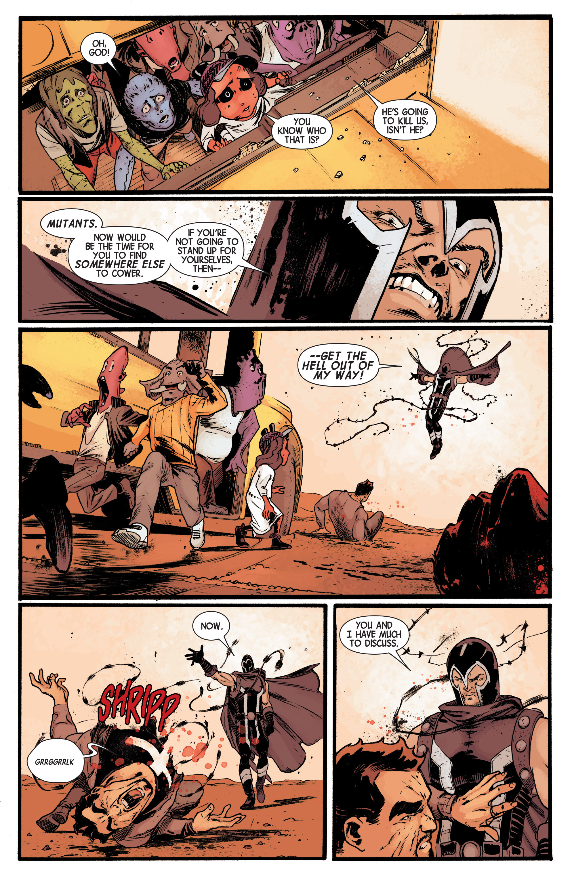 Read online Magneto comic -  Issue #4 - 11