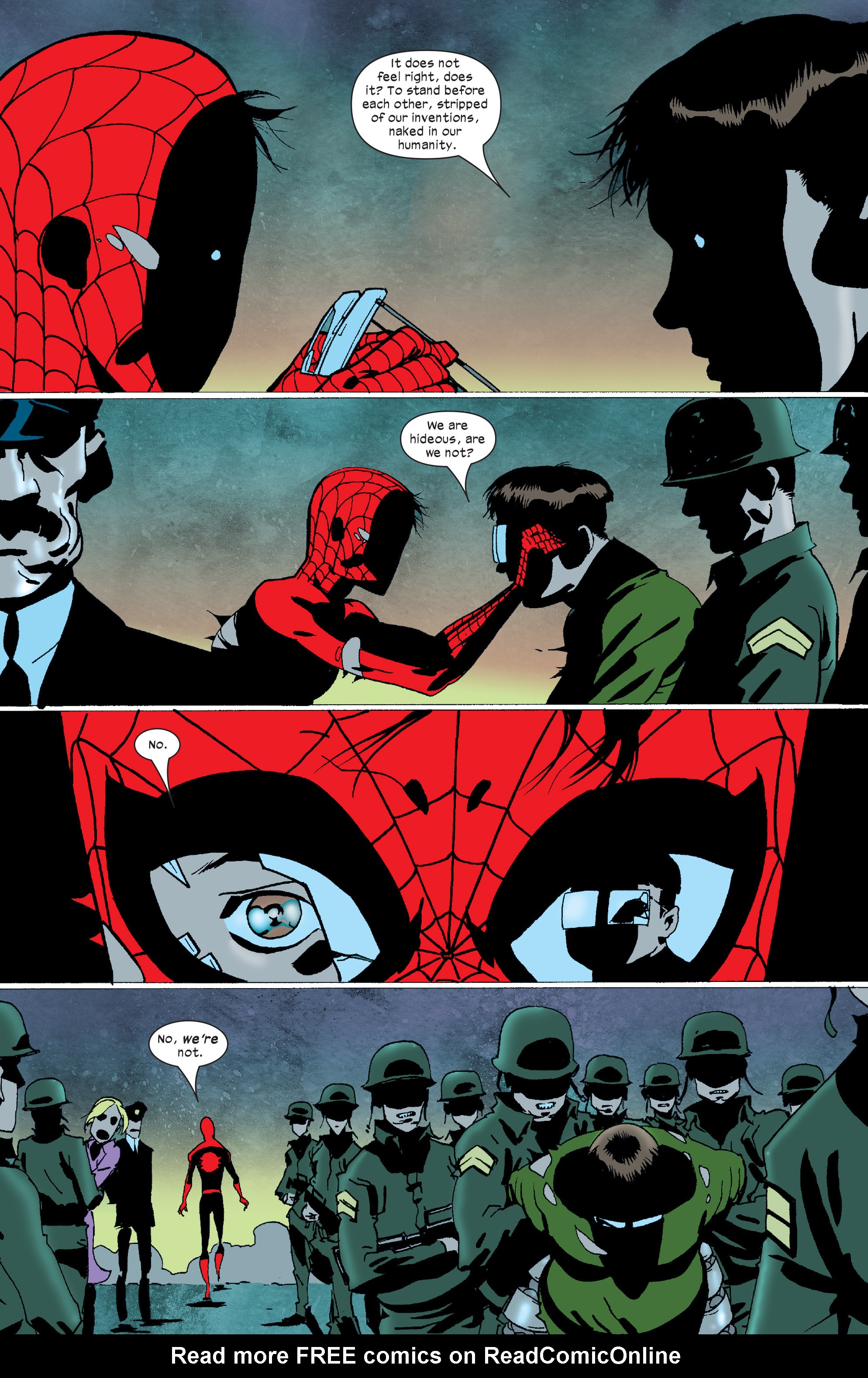 Read online Spider-Man/Doctor Octopus: Year One comic -  Issue #5 - 23