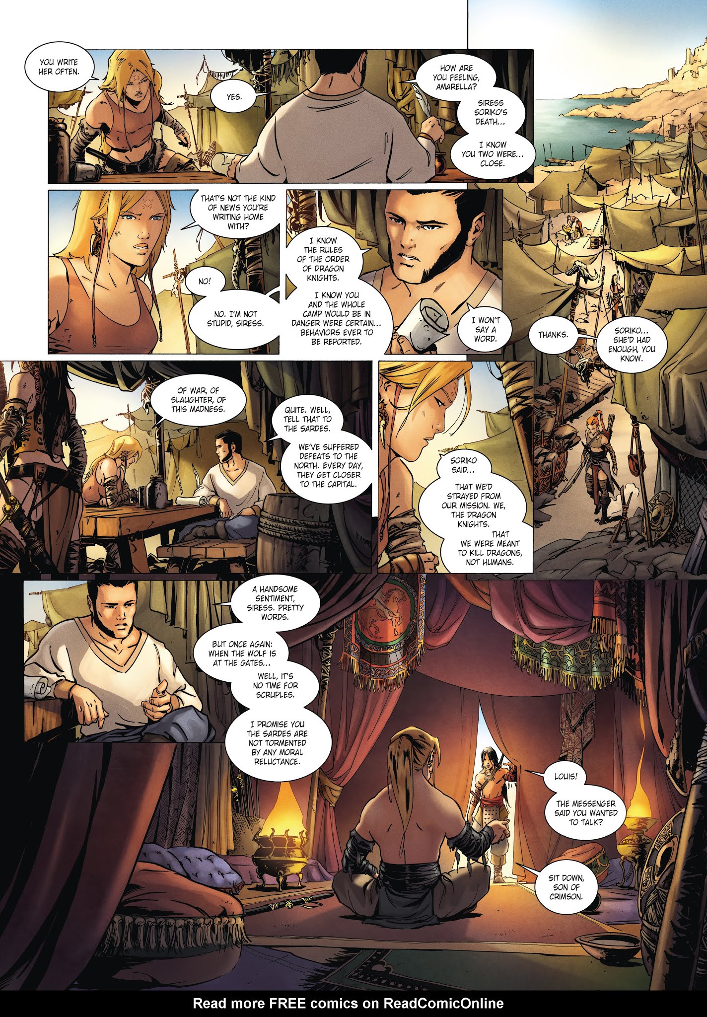 Read online Chronicles of the Dragon Knights comic -  Issue #17 - 42