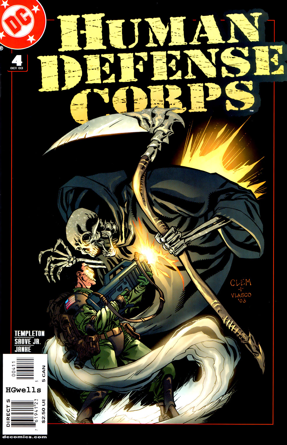 Read online Human Defense Corps comic -  Issue #4 - 1