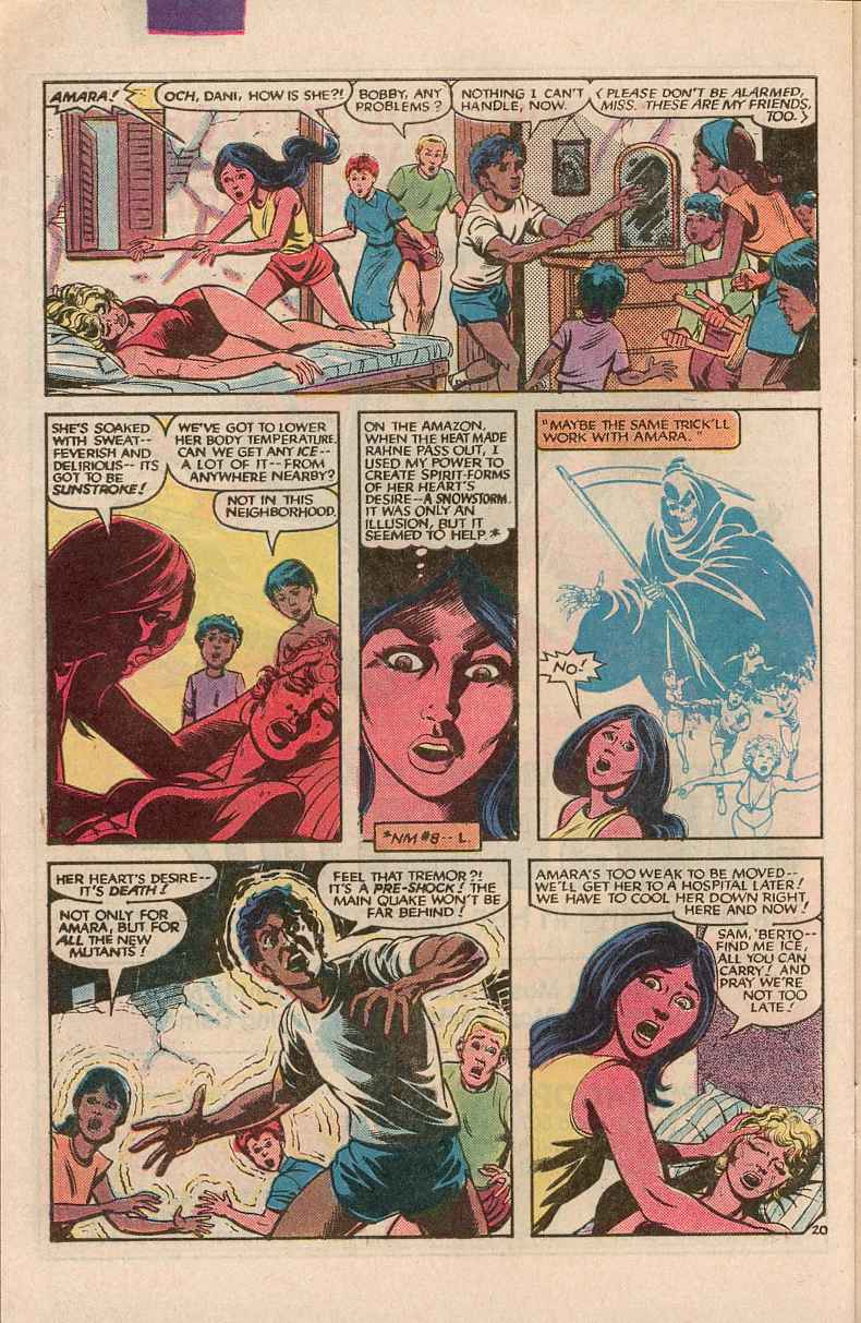 Read online The New Mutants comic -  Issue #12 - 21