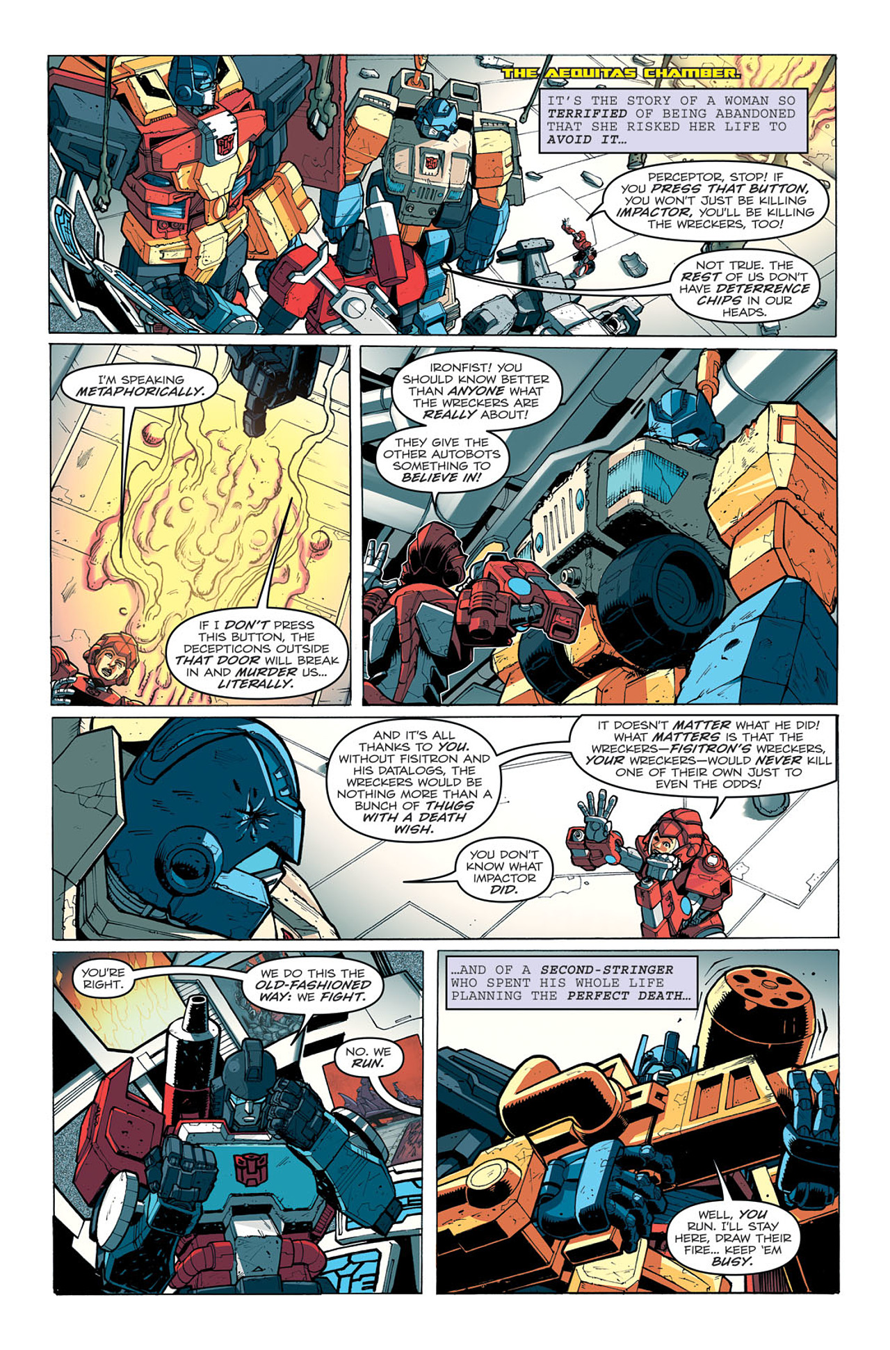 Read online Transformers: Last Stand of The Wreckers comic -  Issue #5 - 6