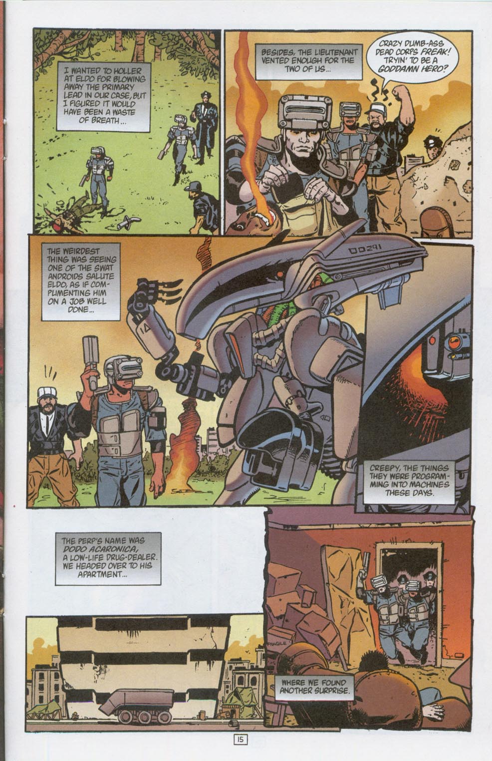 Read online Dead Corps(e) comic -  Issue #1 - 16