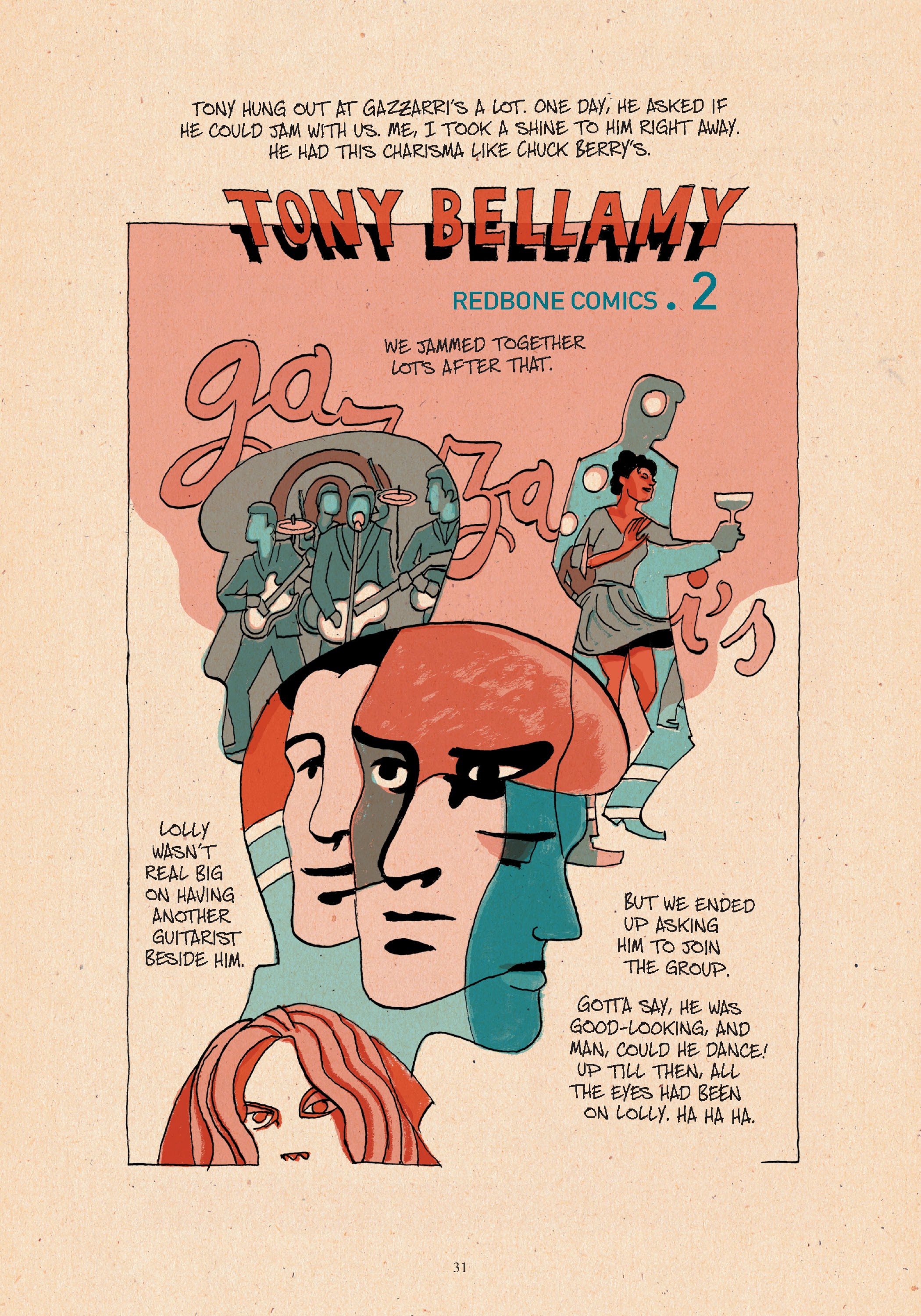 Read online Redbone: The True Story of A Native American Rock Band comic -  Issue # TPB - 28