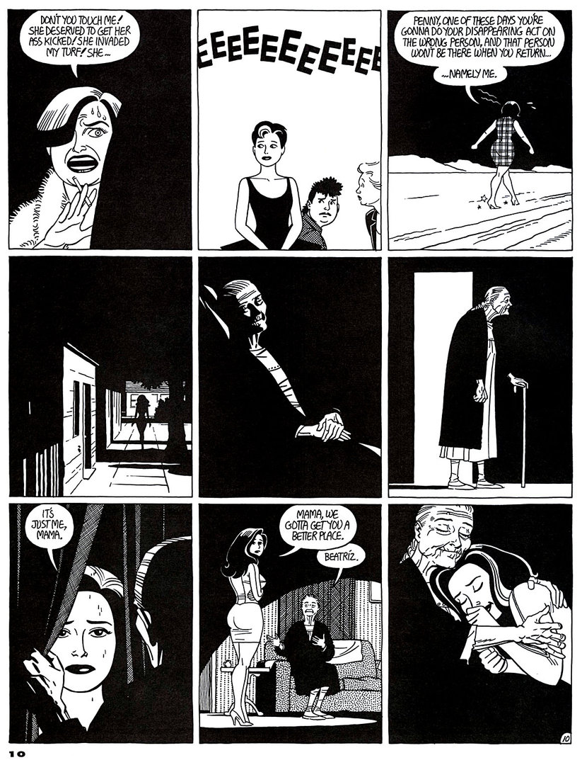 Read online Love and Rockets (1982) comic -  Issue #44 - 12