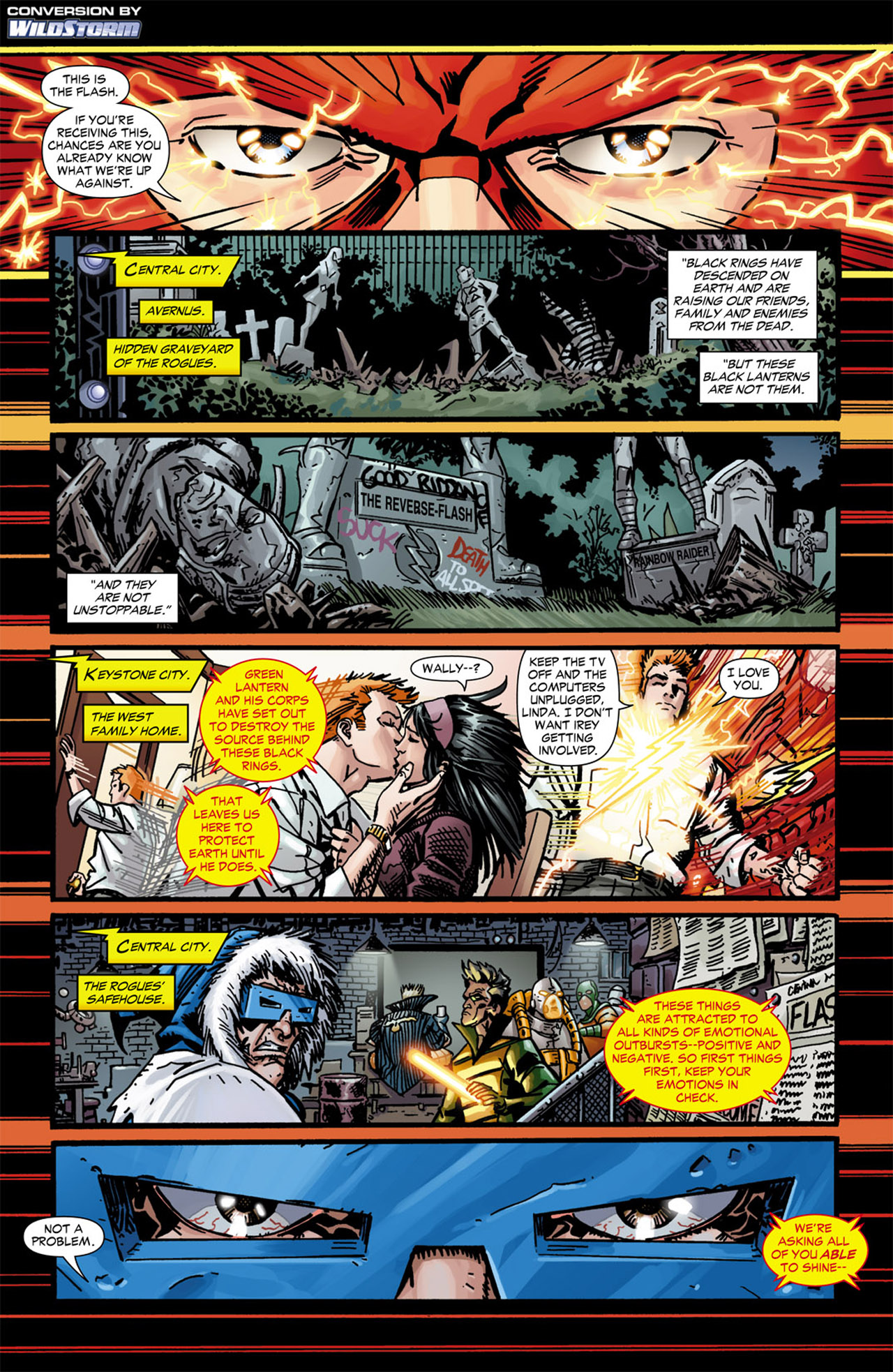 Read online Blackest Night: The Flash comic -  Issue #1 - 4