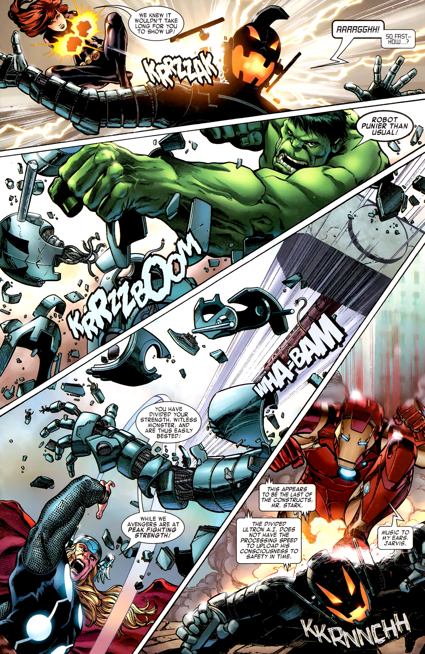 Read online Avengers: Ultron Quest comic -  Issue # Full - 8