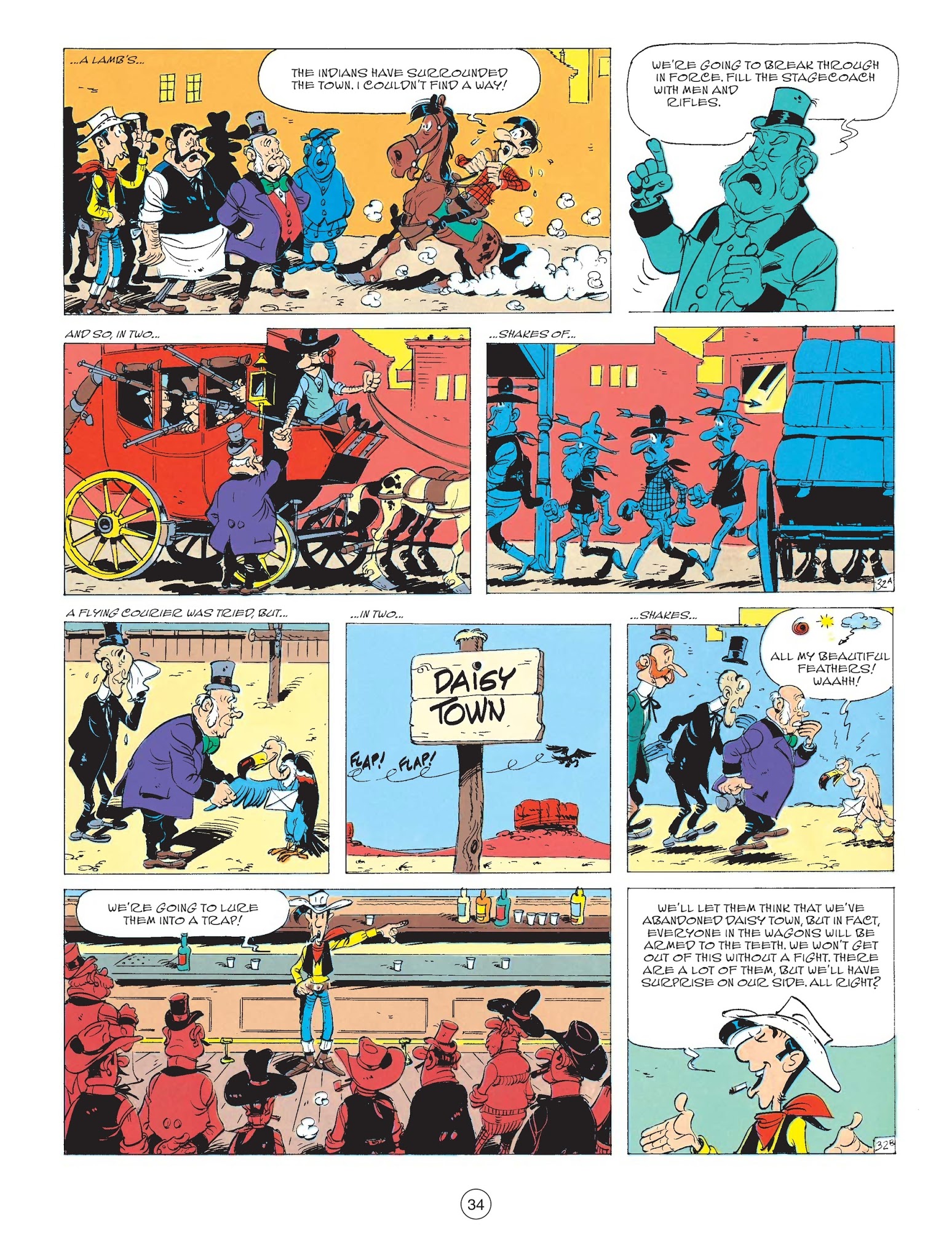 Read online A Lucky Luke Adventure comic -  Issue #61 - 35