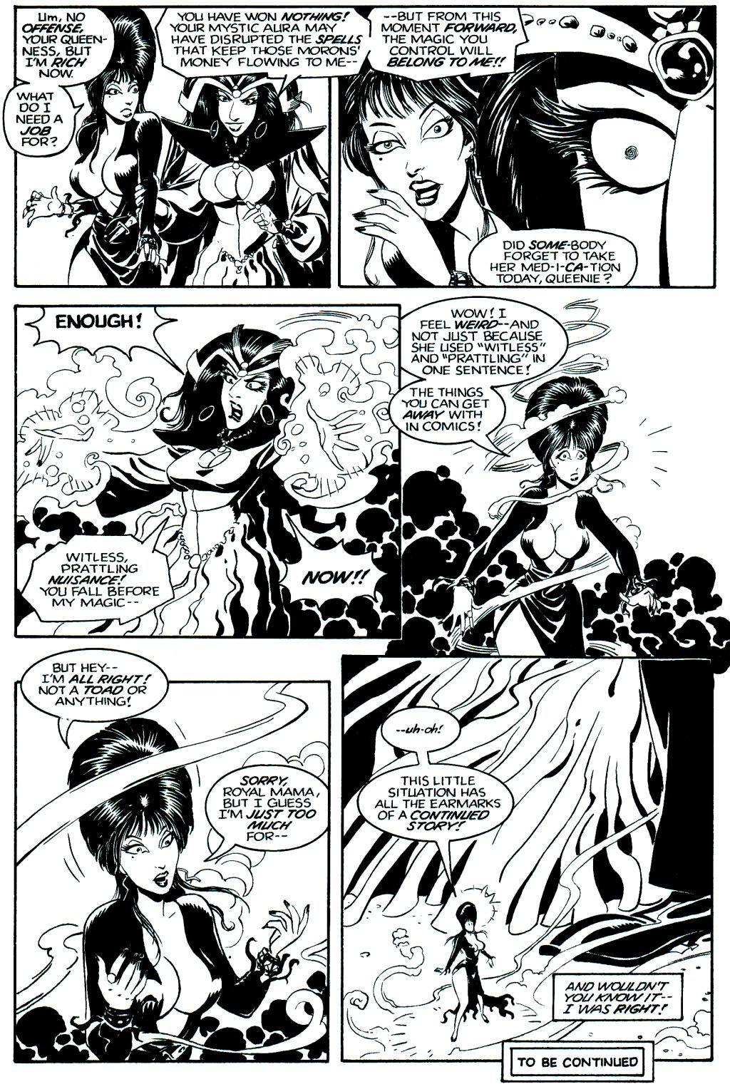 Read online Elvira, Mistress of the Dark comic -  Issue #2 - 17