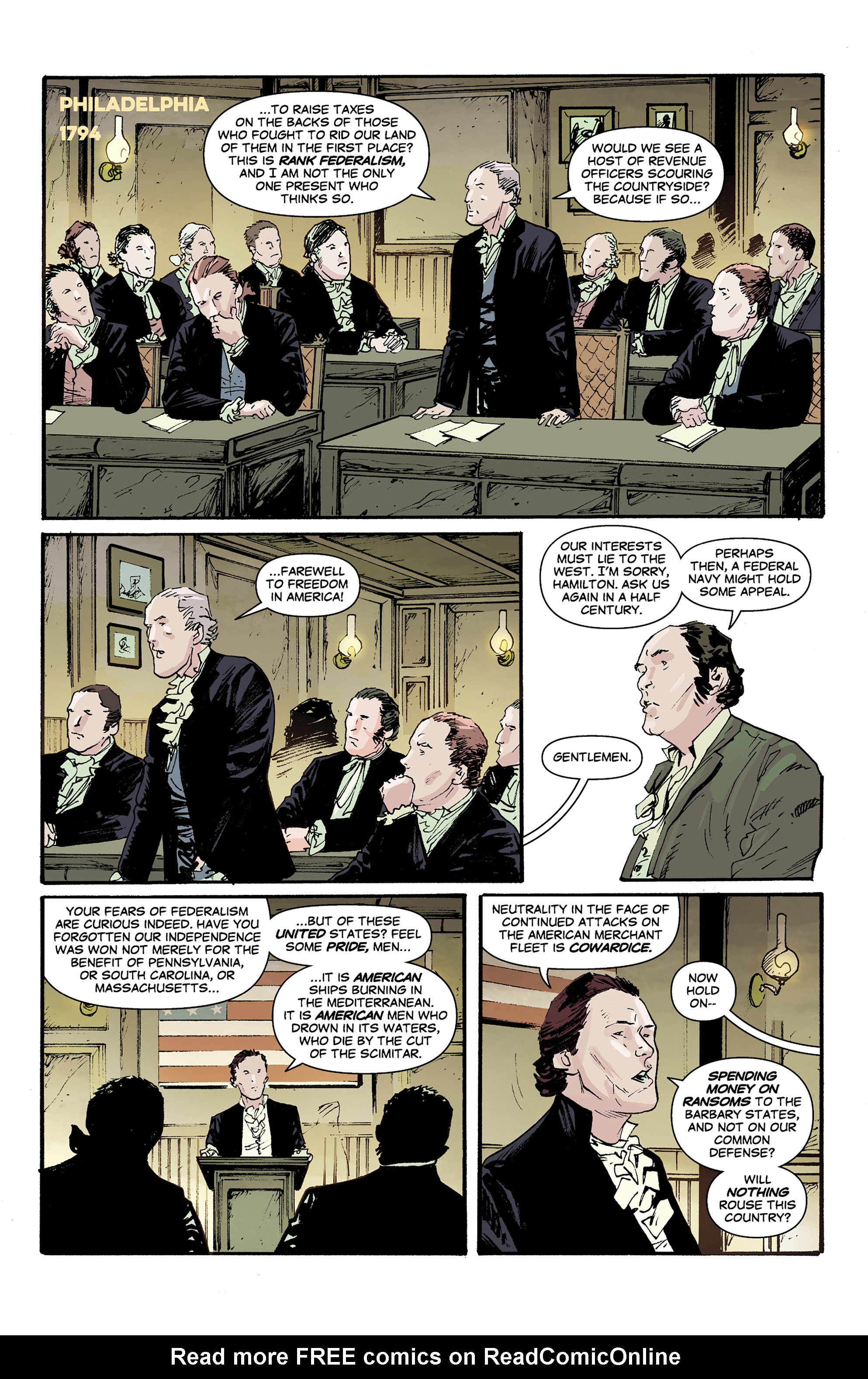 Read online Rebels: These Free and Independent States comic -  Issue #1 - 7