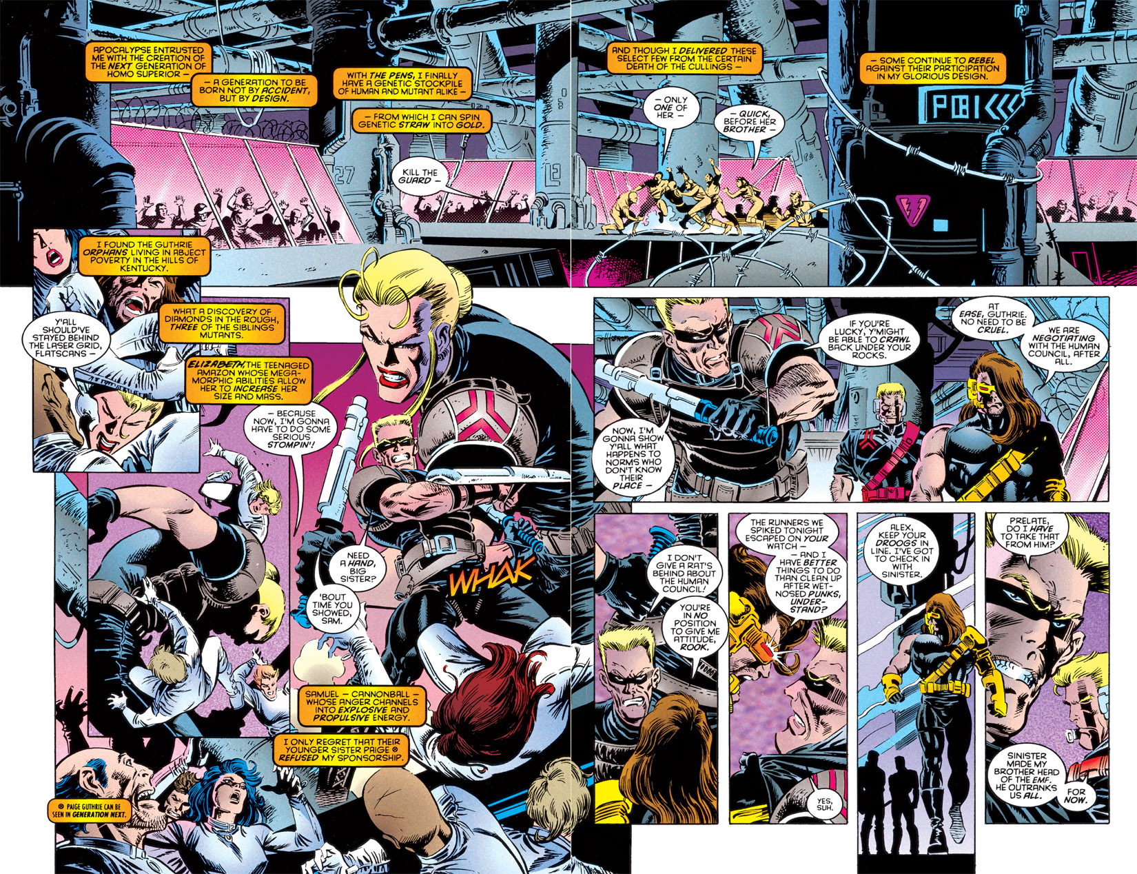 Read online X-Men: The Complete Age of Apocalypse Epic comic -  Issue # TPB 2 - 186