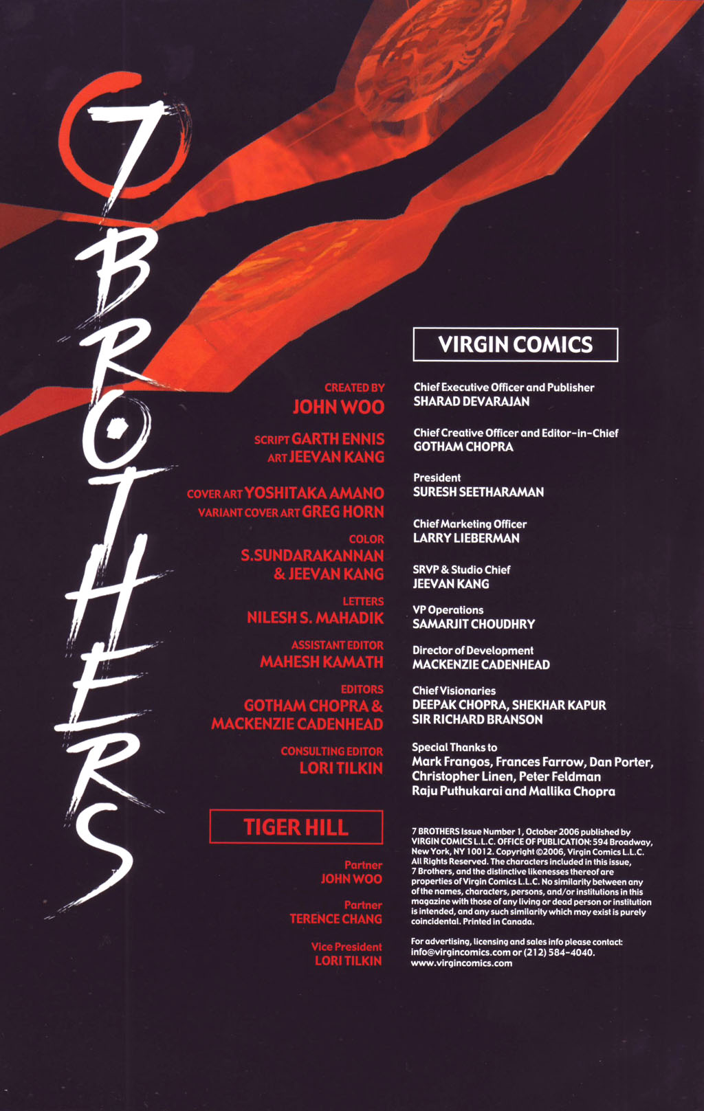Read online 7 Brothers comic -  Issue #1 - 2