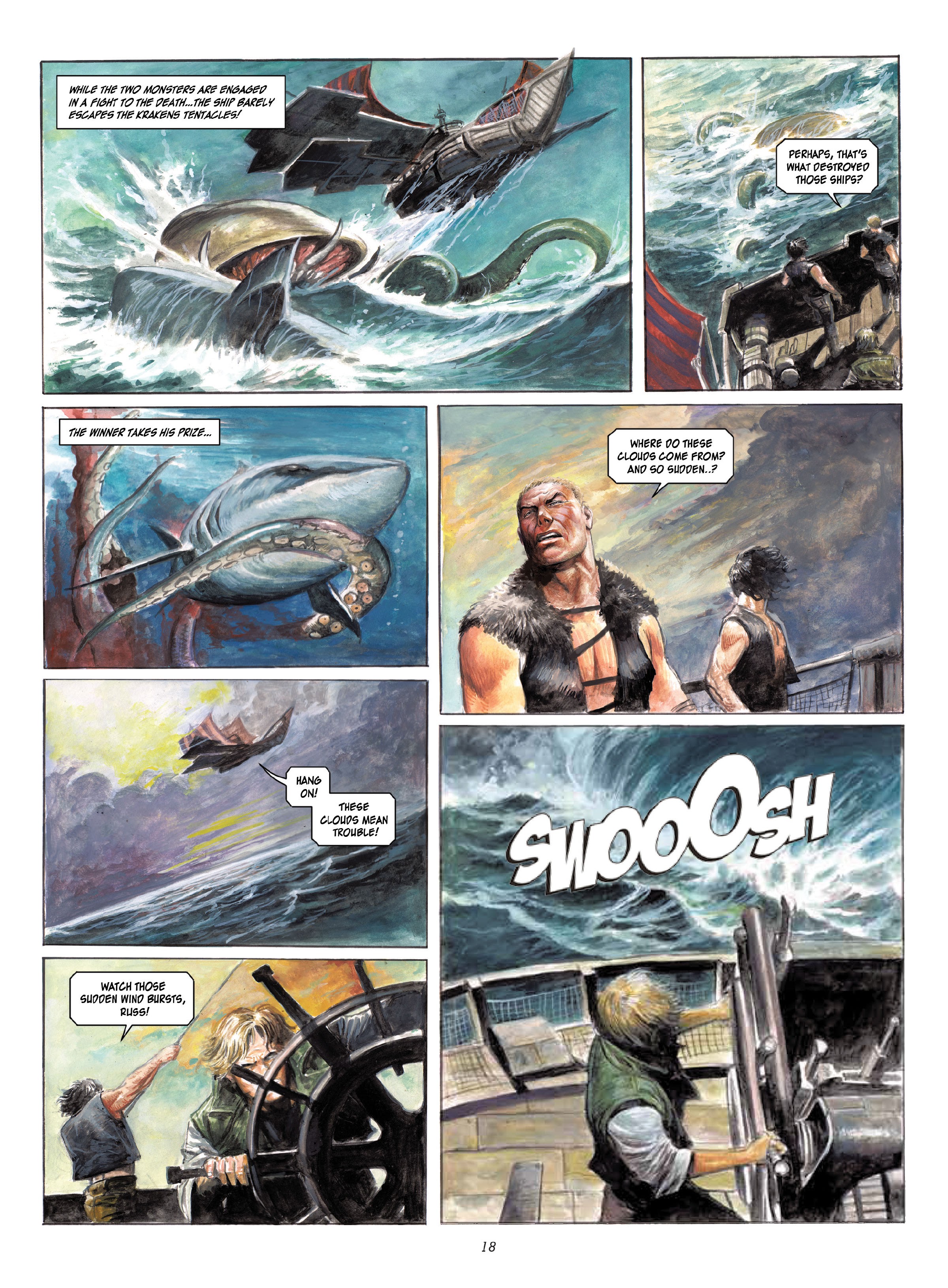 Read online The Lost Tales of Lemuria: The Mountains of Moran comic -  Issue # Full - 18