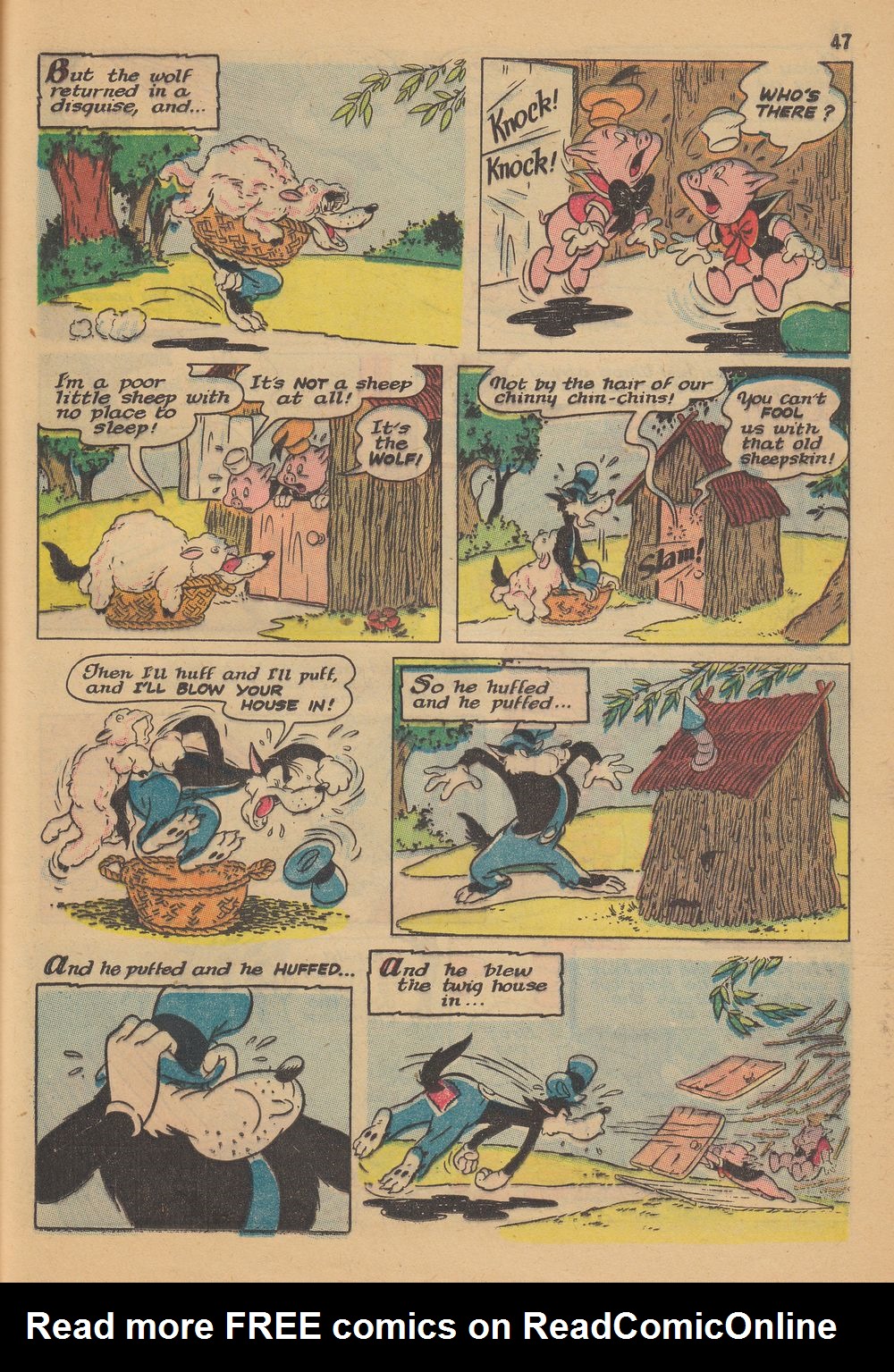 Read online Walt Disney's Silly Symphonies comic -  Issue #1 - 49