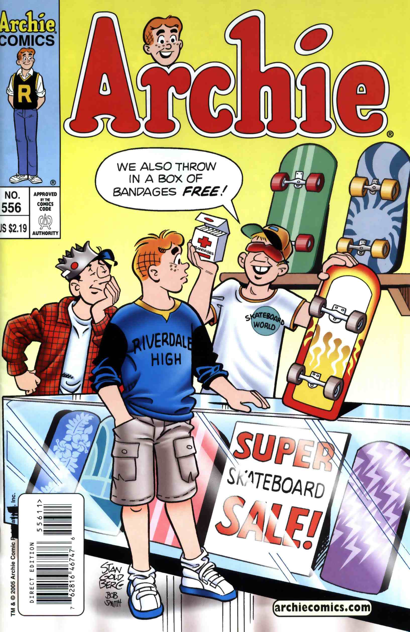 Read online Archie (1960) comic -  Issue #556 - 1