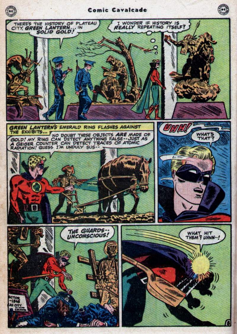 Read online Comic Cavalcade comic -  Issue #28 - 36