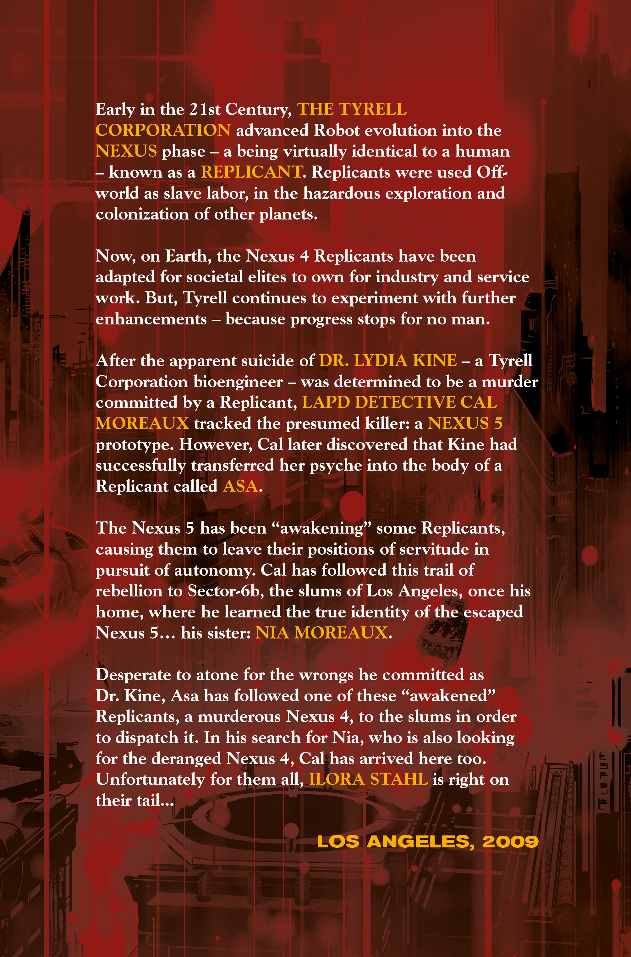 Read online Blade Runner Origins comic -  Issue #8 - 4