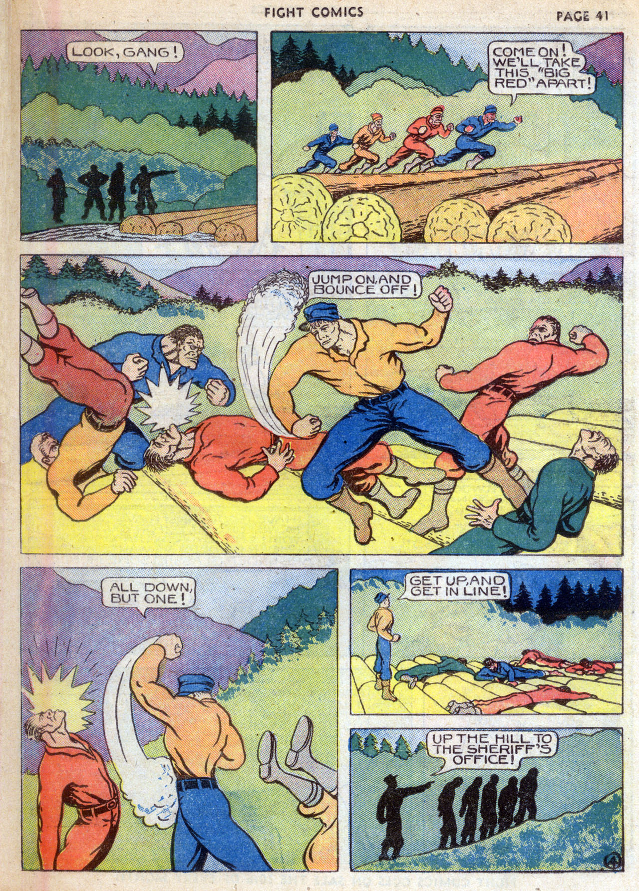 Read online Fight Comics comic -  Issue #4 - 43