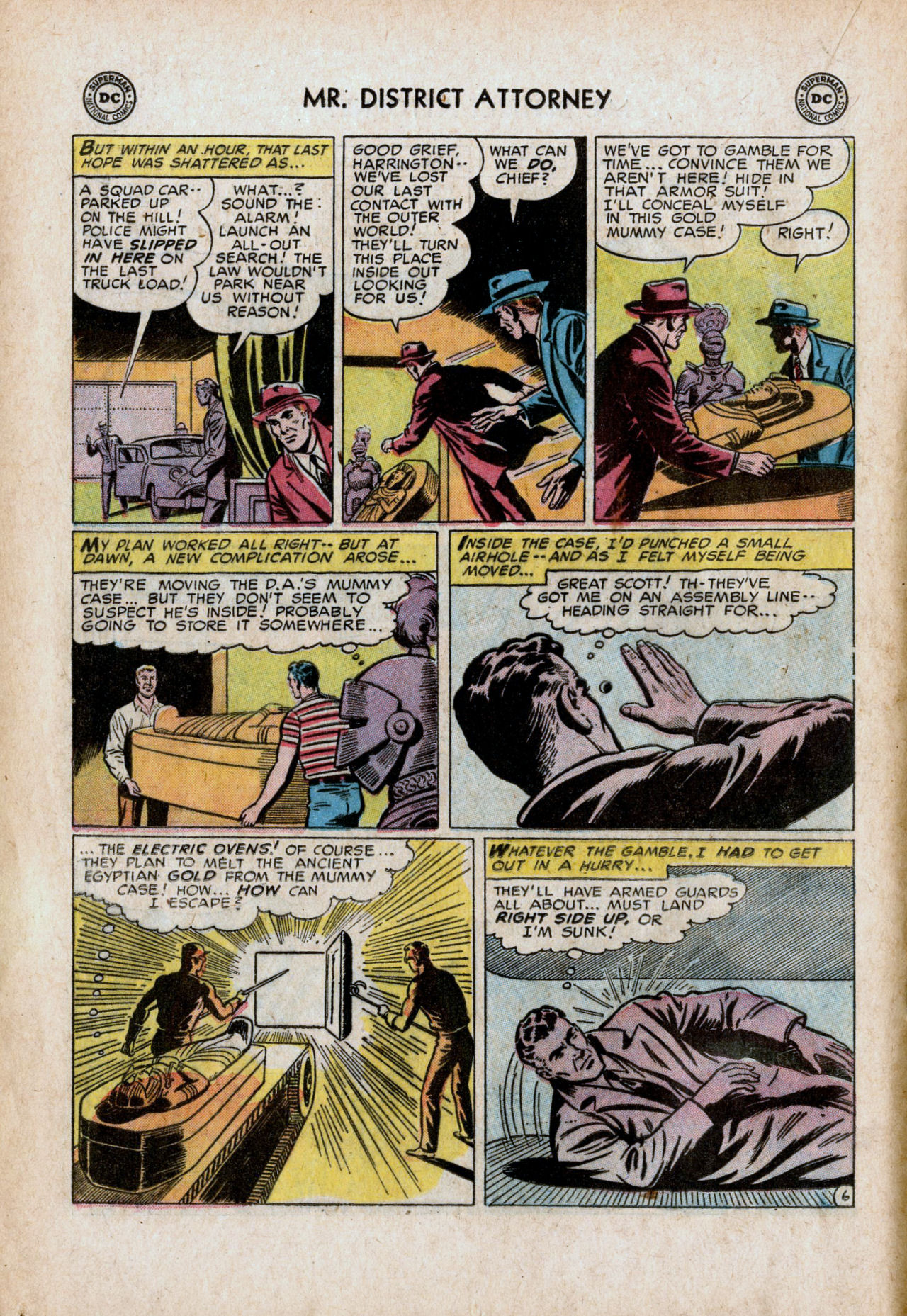 Read online Mr. District Attorney comic -  Issue #55 - 18