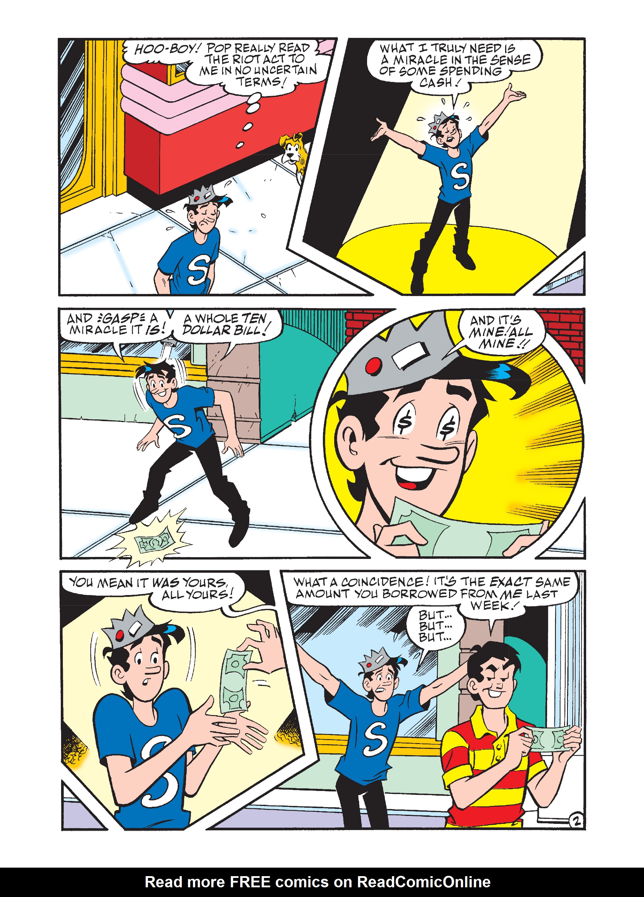 Read online Jughead and Archie Double Digest comic -  Issue #5 - 221