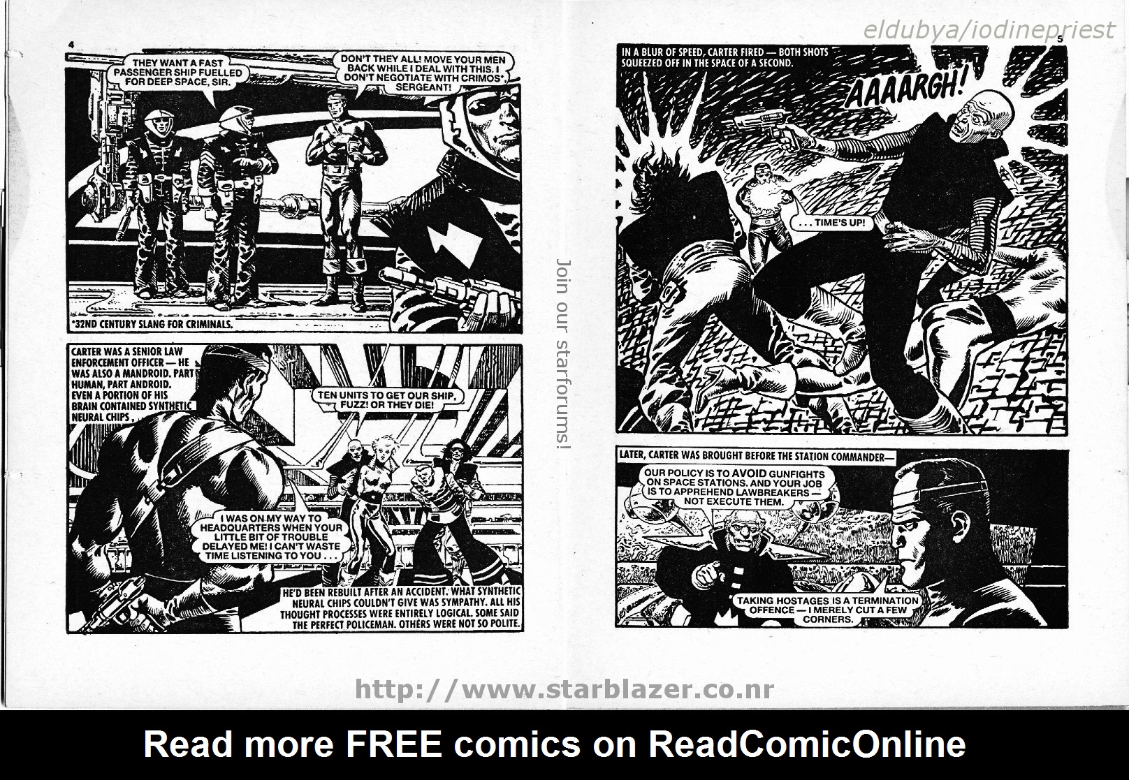 Read online Starblazer comic -  Issue #179 - 4